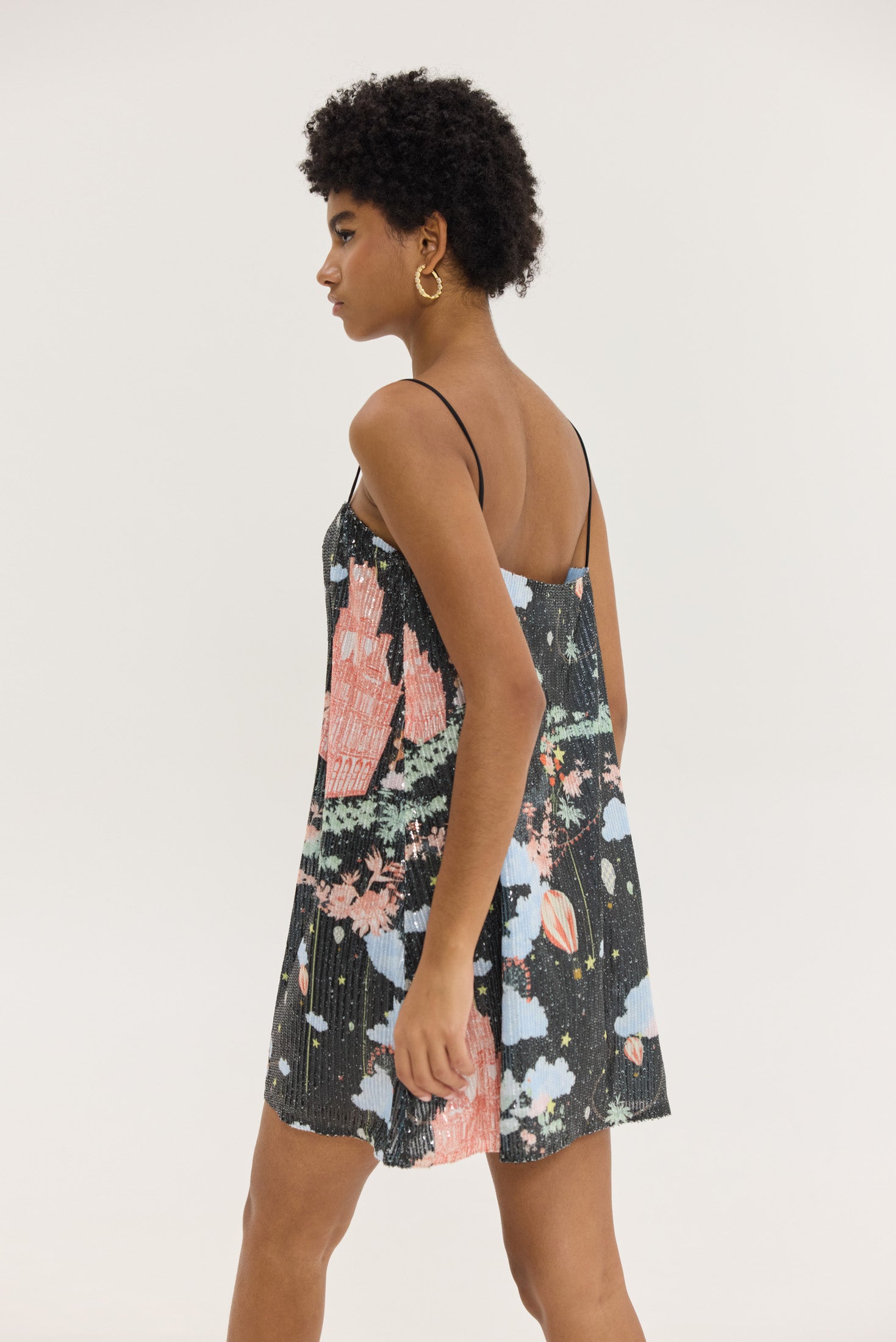 Hemithea Luz Φόρεμα (Μαύρο)