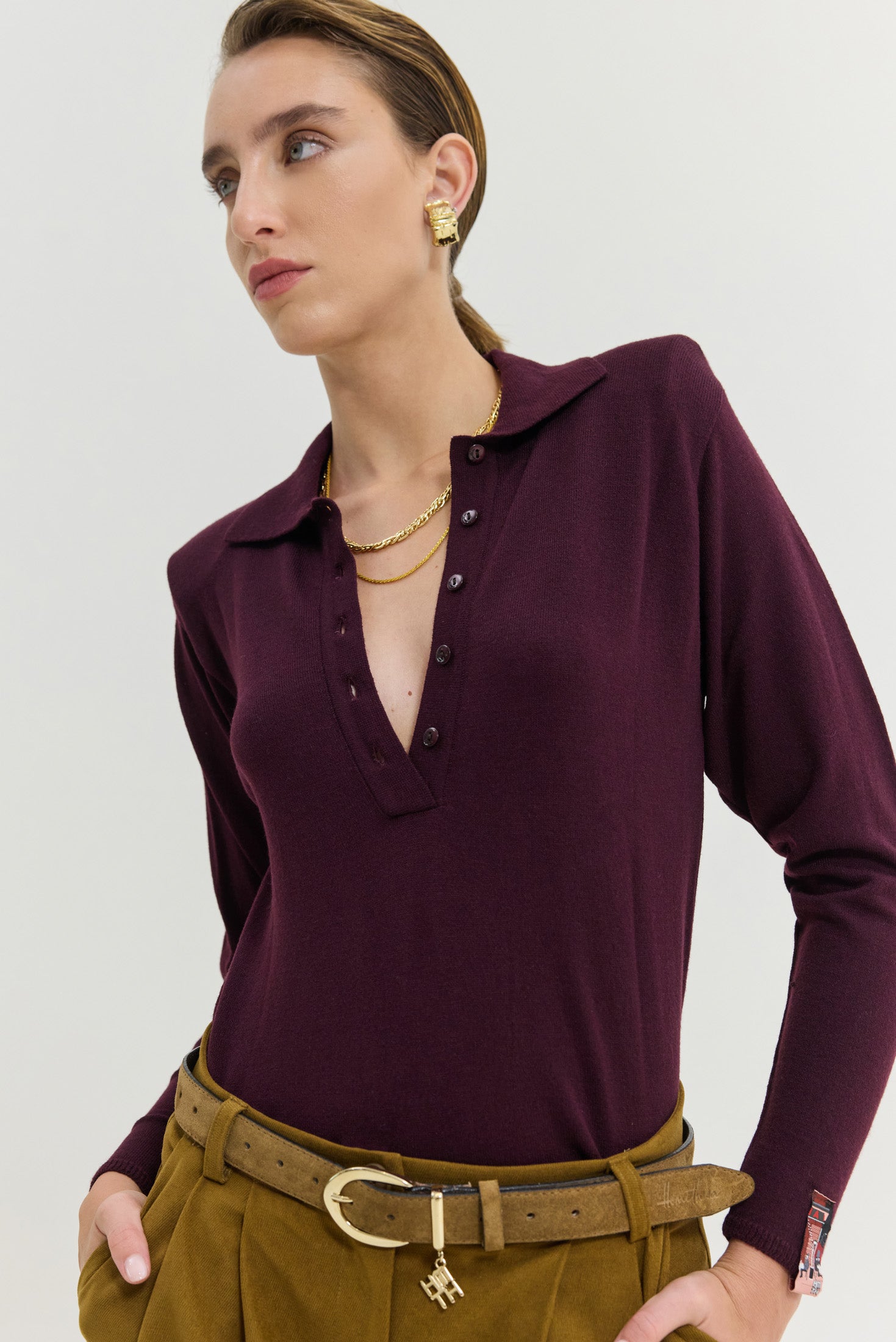 Hemithea Hurricane Τοπ (Dark Bordeaux)