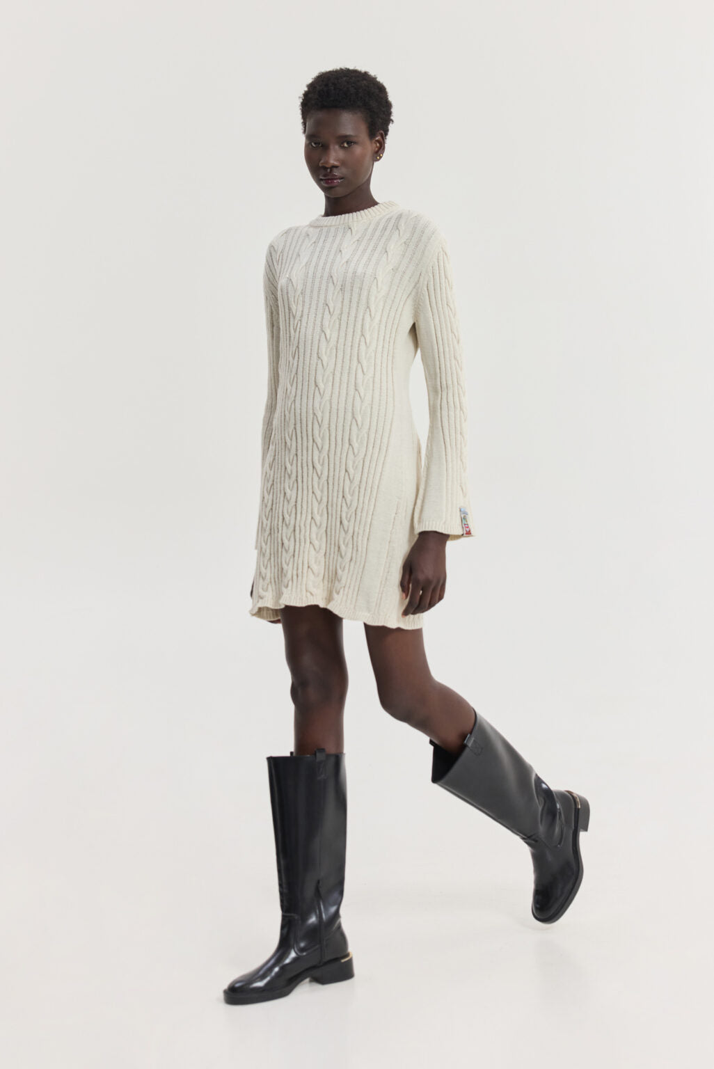 Hemithea Aludra Knitted Φόρεμα (Μπεζ)