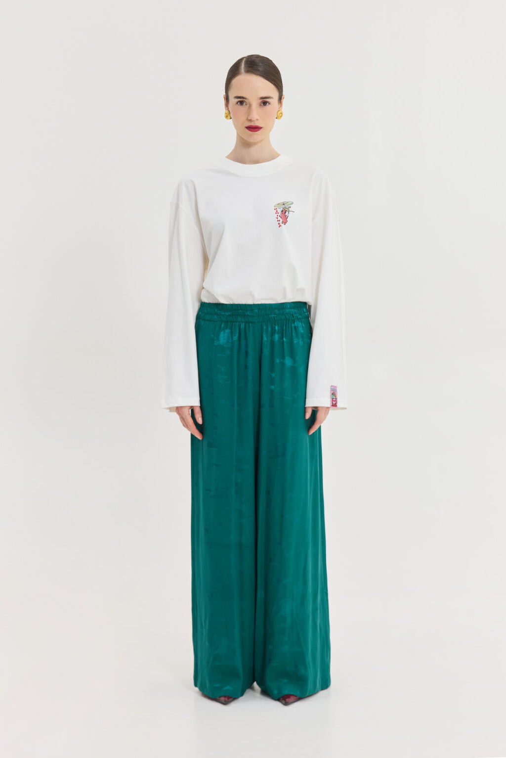 Hemithea Chad Παντελόνι (Jacquard Green)