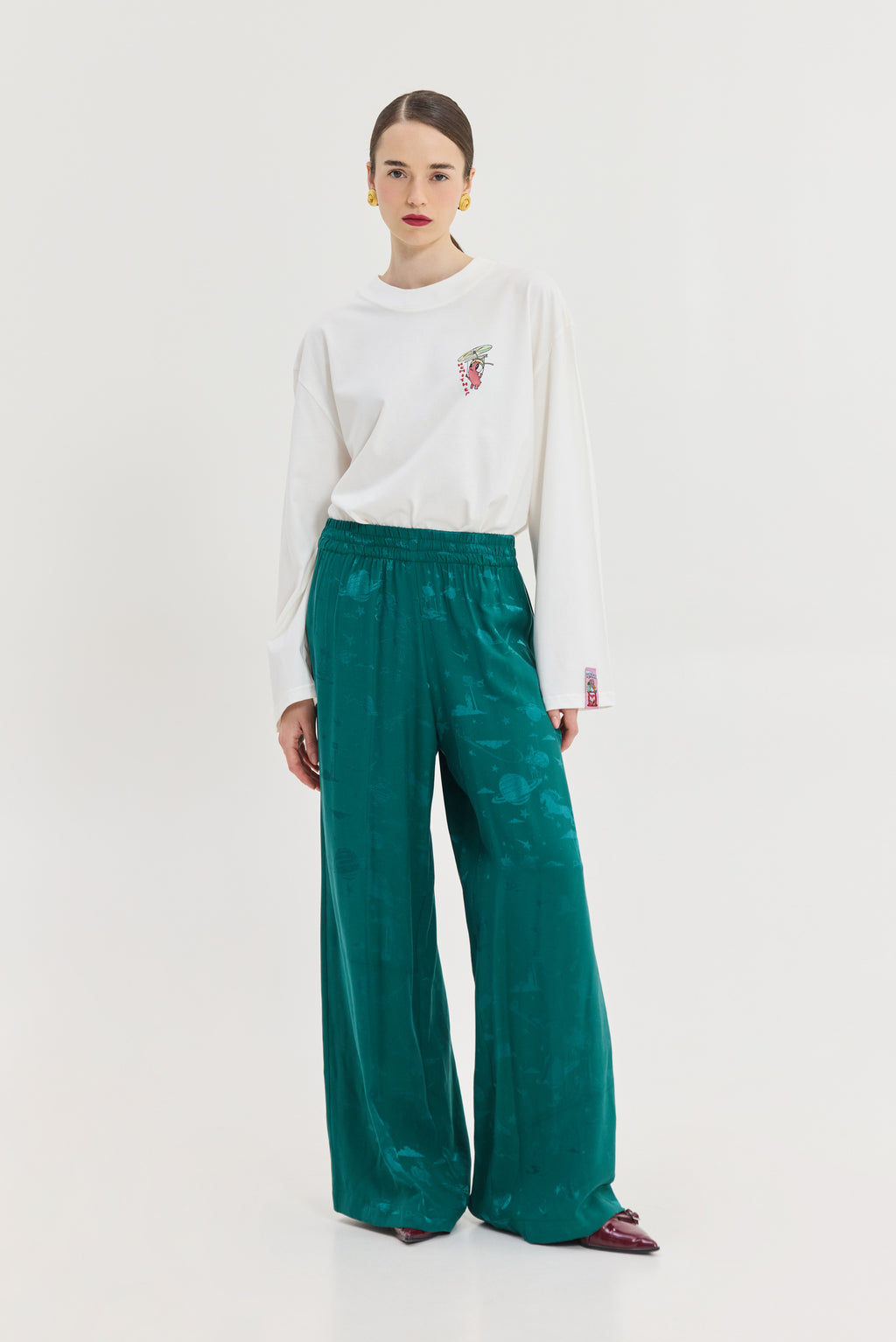 Hemithea Chad Παντελόνι (Jacquard Green)