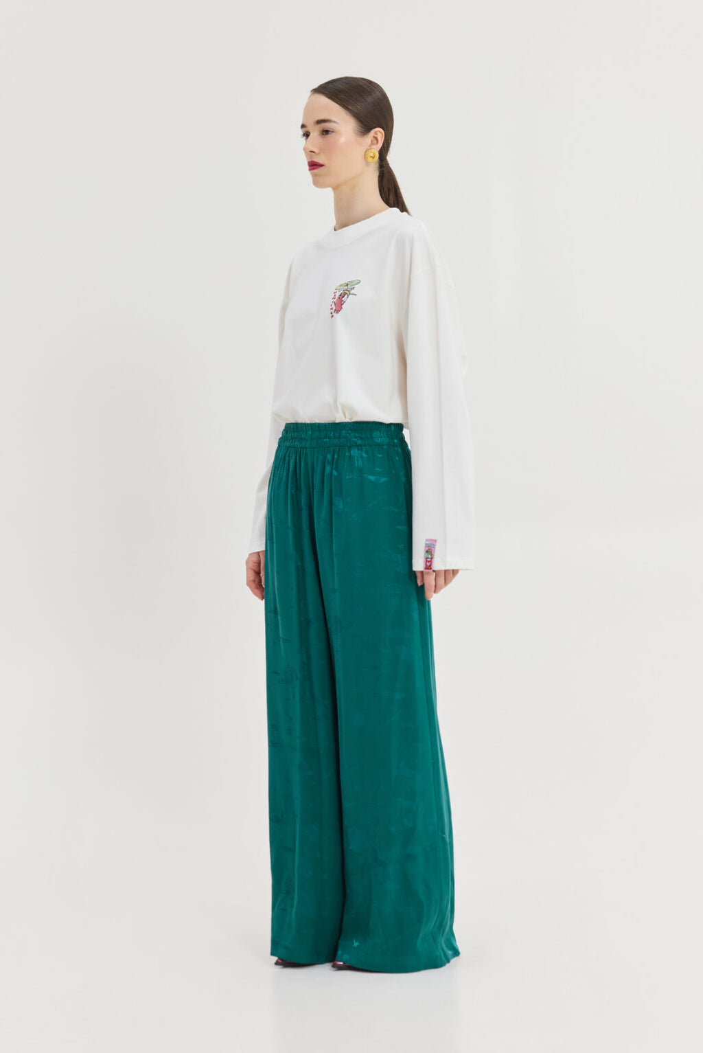 Hemithea Chad Παντελόνι (Jacquard Green)