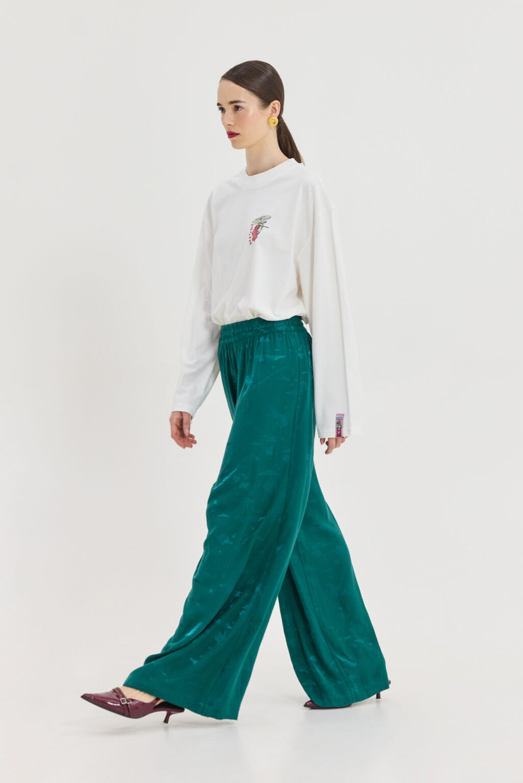 Hemithea Chad Παντελόνι (Jacquard Green)