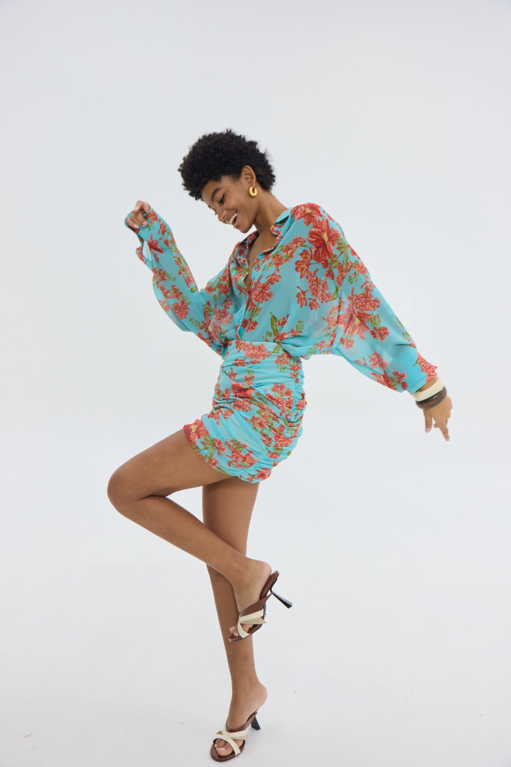 Hemithea Aperol Φούστα (Aqua)