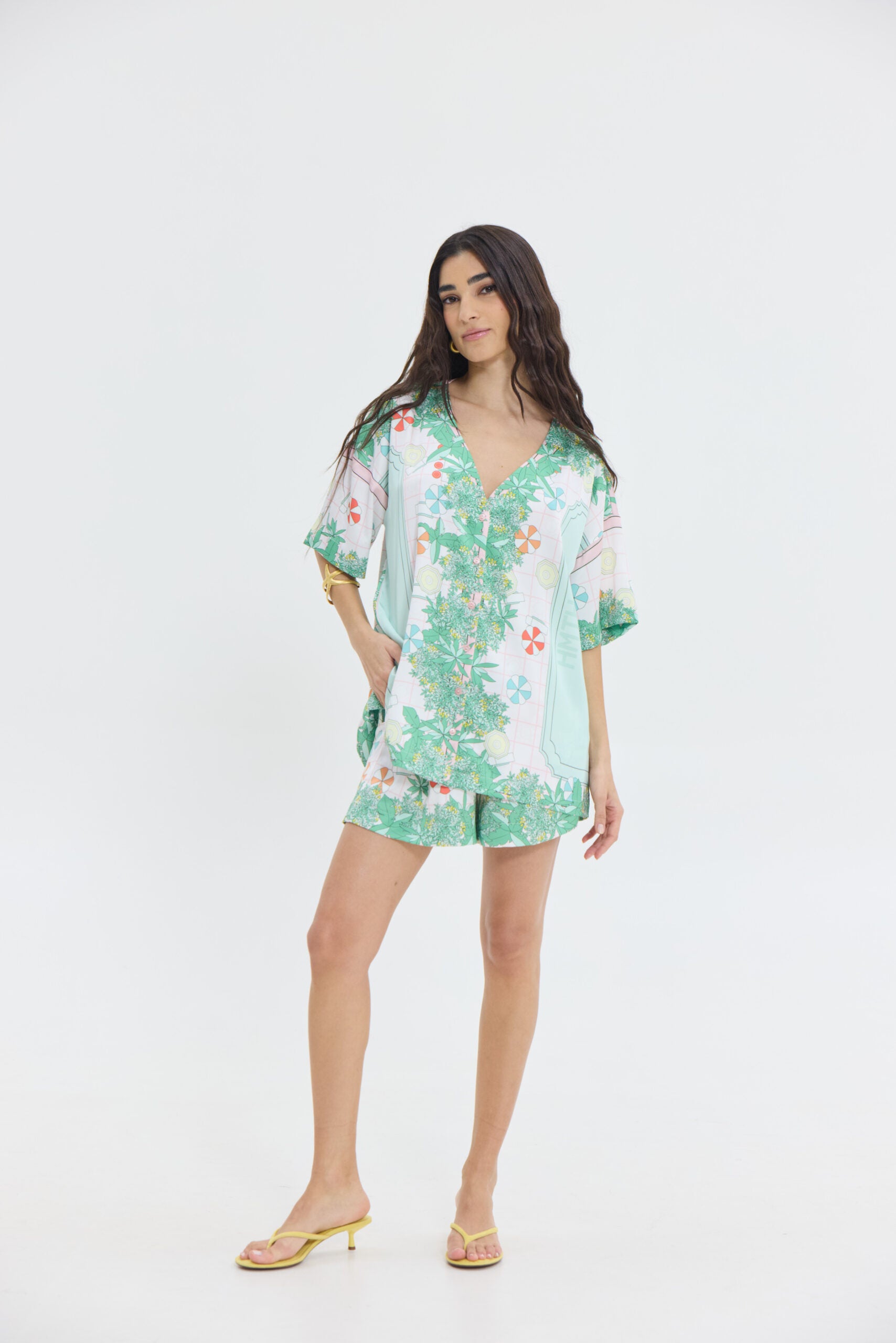 Hemithea Toulouse Shorts (Mint)