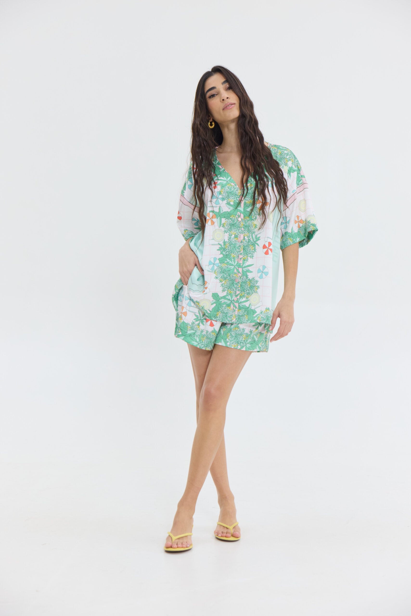 Hemithea Toulouse Shorts (Mint)
