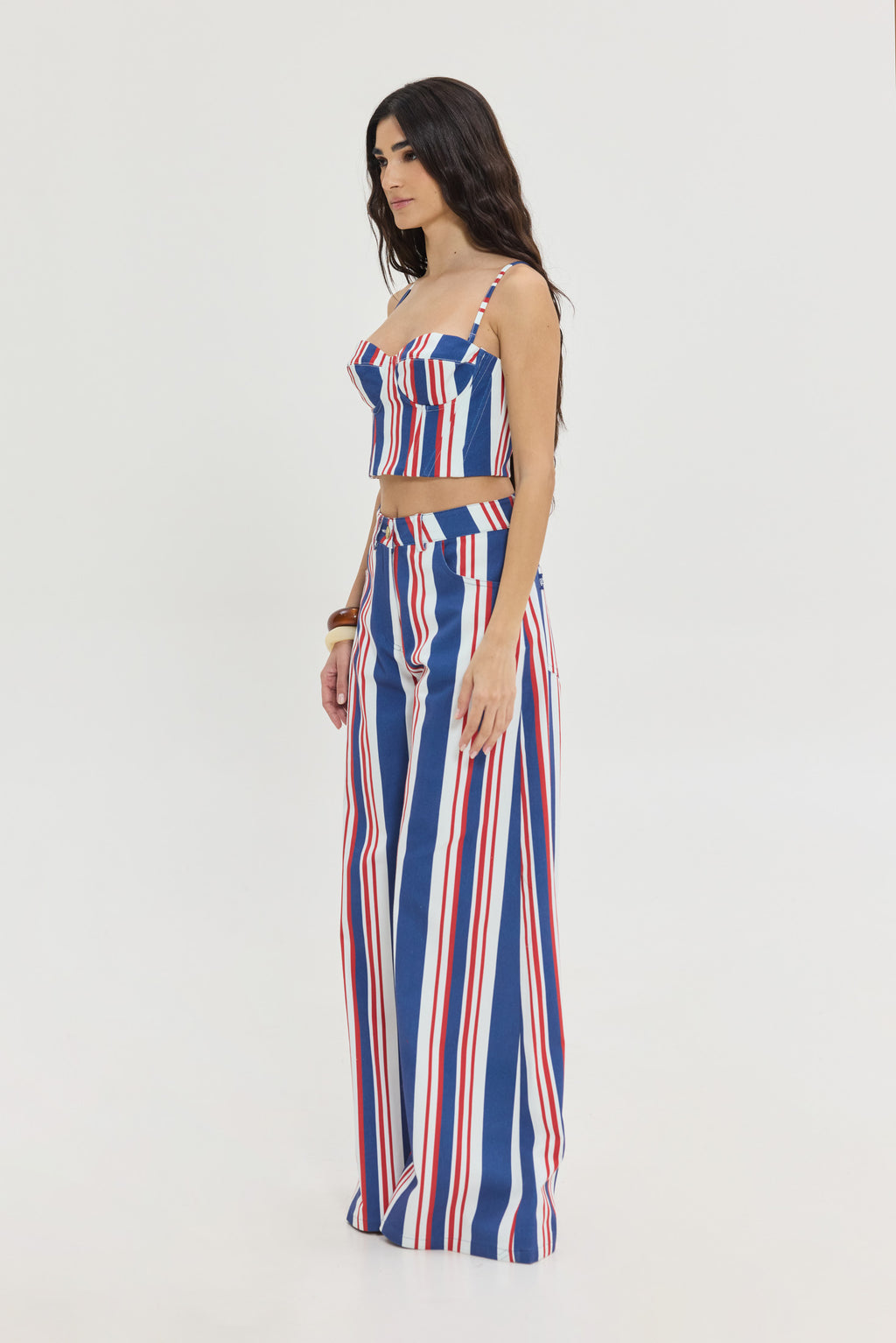 Hemithea Salem Denim Παντελόνι (Nautica Stripes)