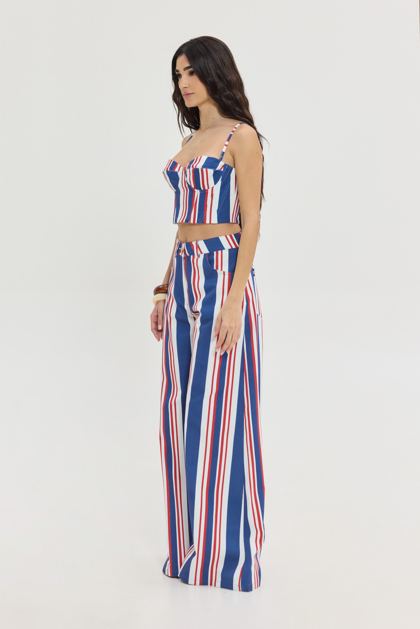 Hemithea Salem Denim Παντελόνι (Nautica Stripes)