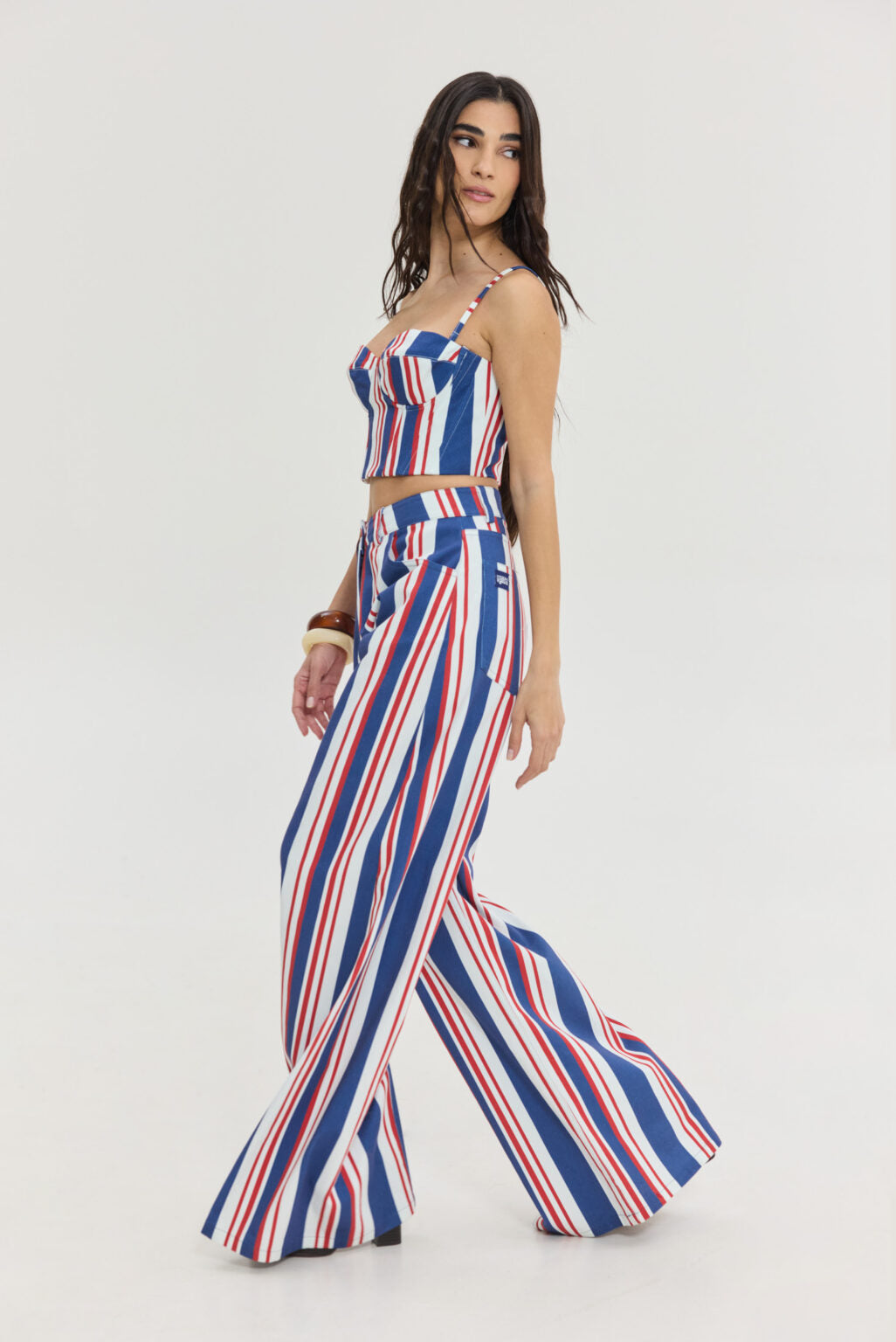 Hemithea Salem Denim Παντελόνι (Nautica Stripes)