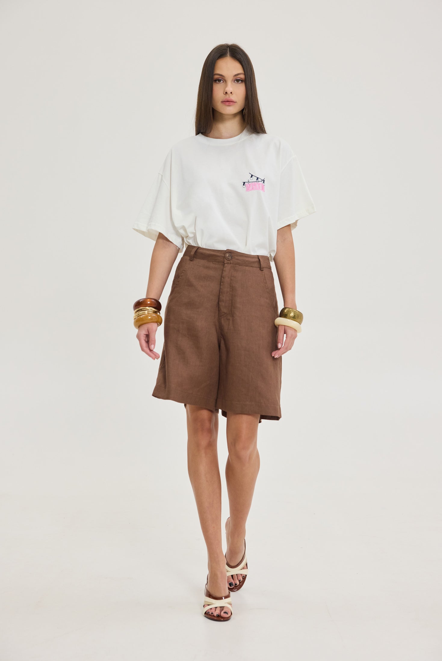 Hemithea Salem Tommy Shorts (Καφέ)