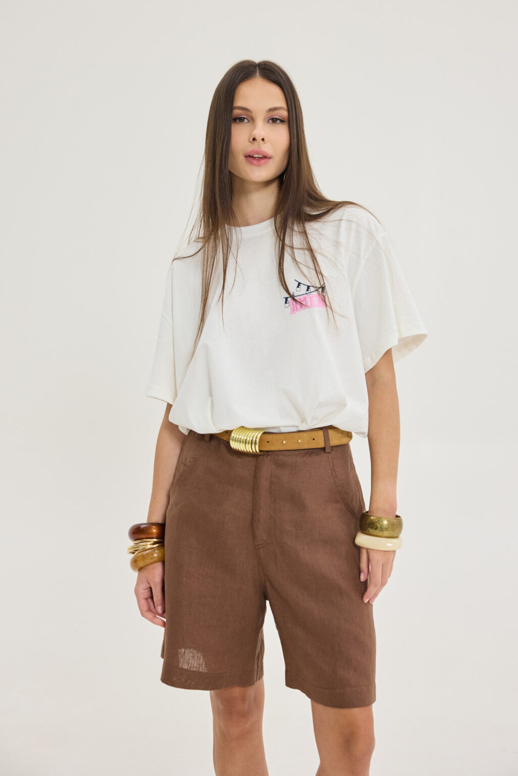 Hemithea Salem Tommy Shorts (Καφέ)