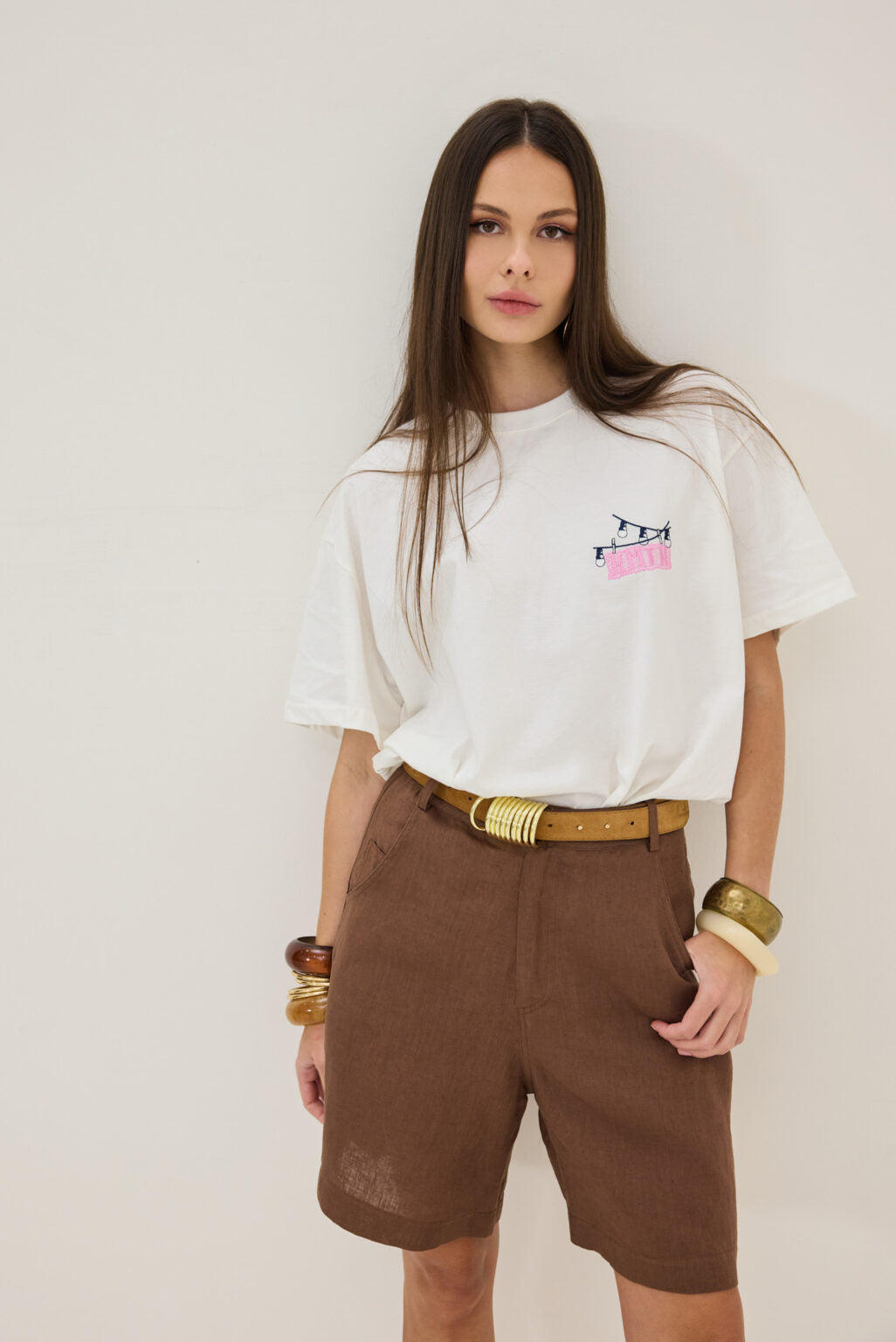 Hemithea Salem Tommy Shorts (Καφέ)