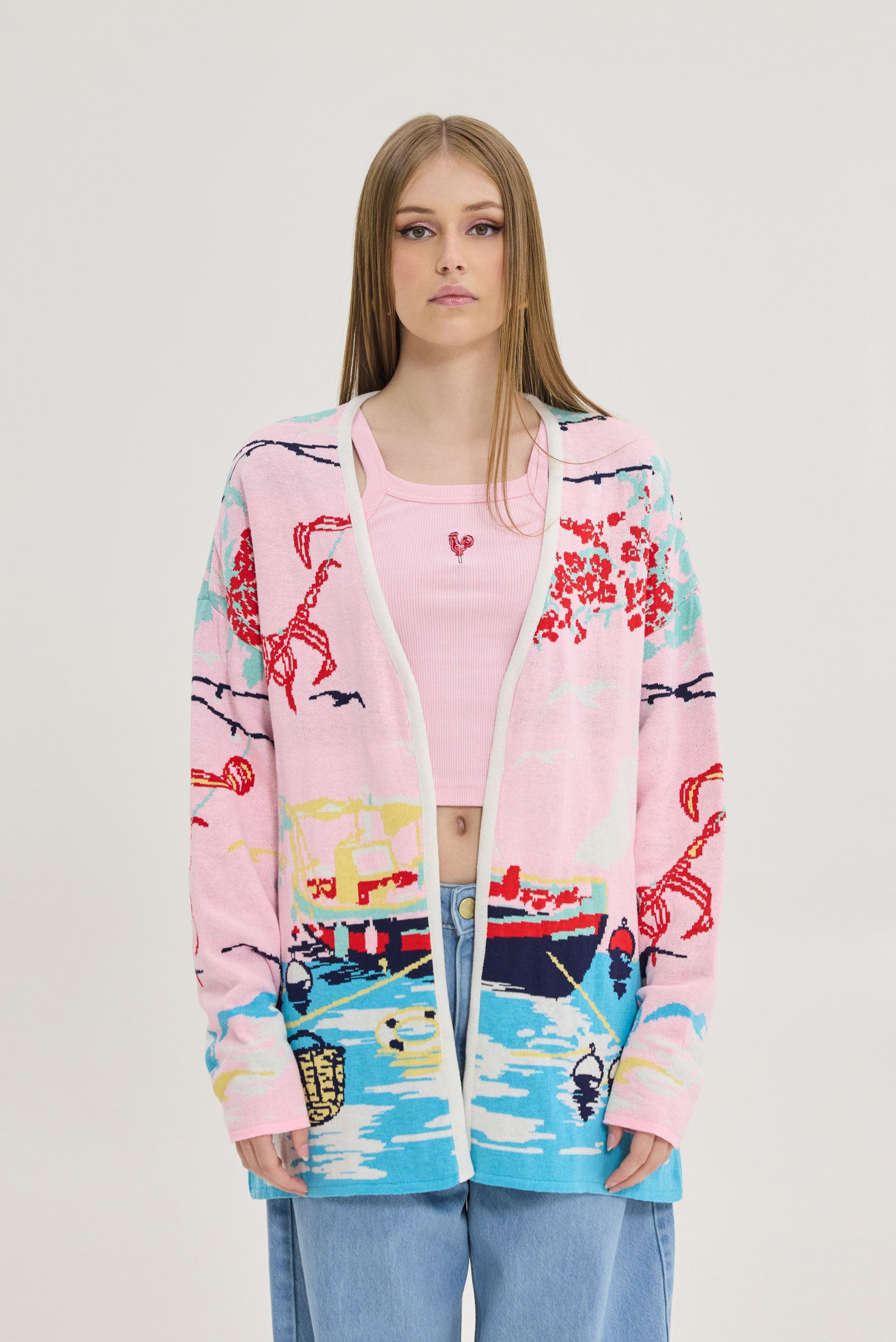 Hemithea Flinstone Ζακέτα (Ροζ)