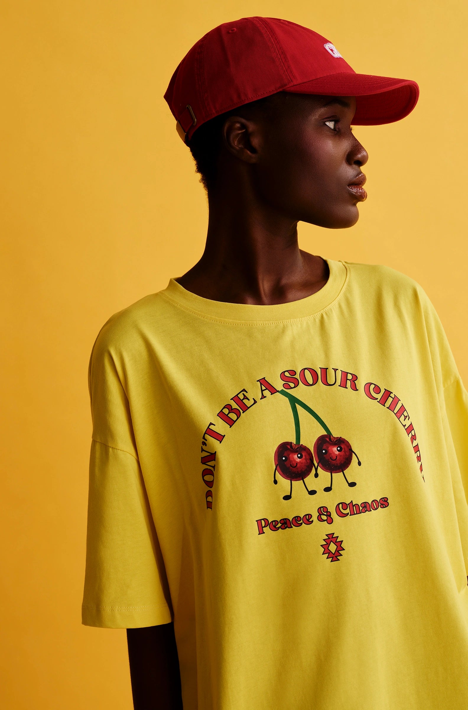 Peace And Chaos Cherry-Bomb T-Shirt