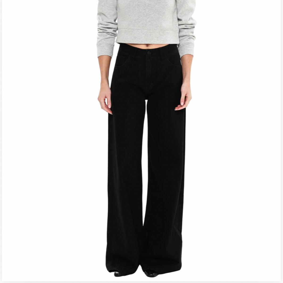 Sac & Co Belen Wide Leg (Μαύρο)