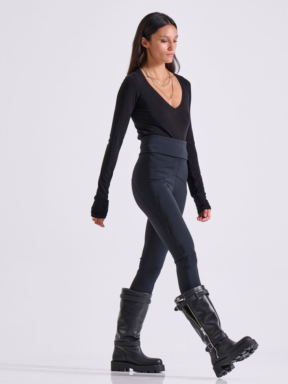 LIBELLOULA - Μαύρο γυναικείο ψηλόμεσο ανορθωτικό κολάν HEATHER