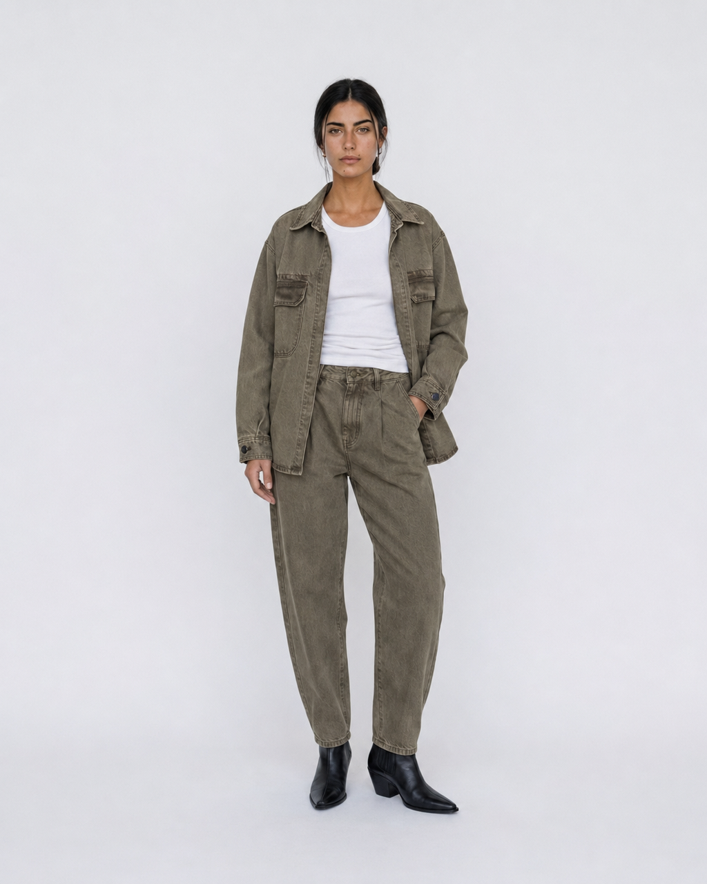 Sac & Co Veronica Jacket Denim (Χακί)