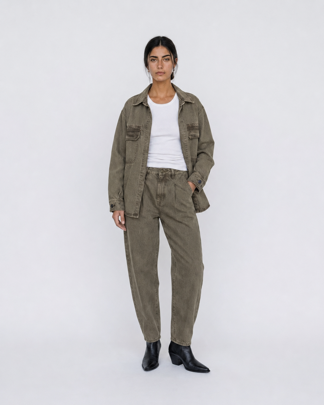 Sac & Co Veronica Jacket Denim (Χακί)