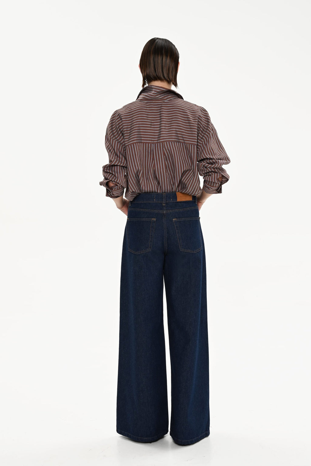 Sac & Co Belen Wide Leg Ocean Blue Pants