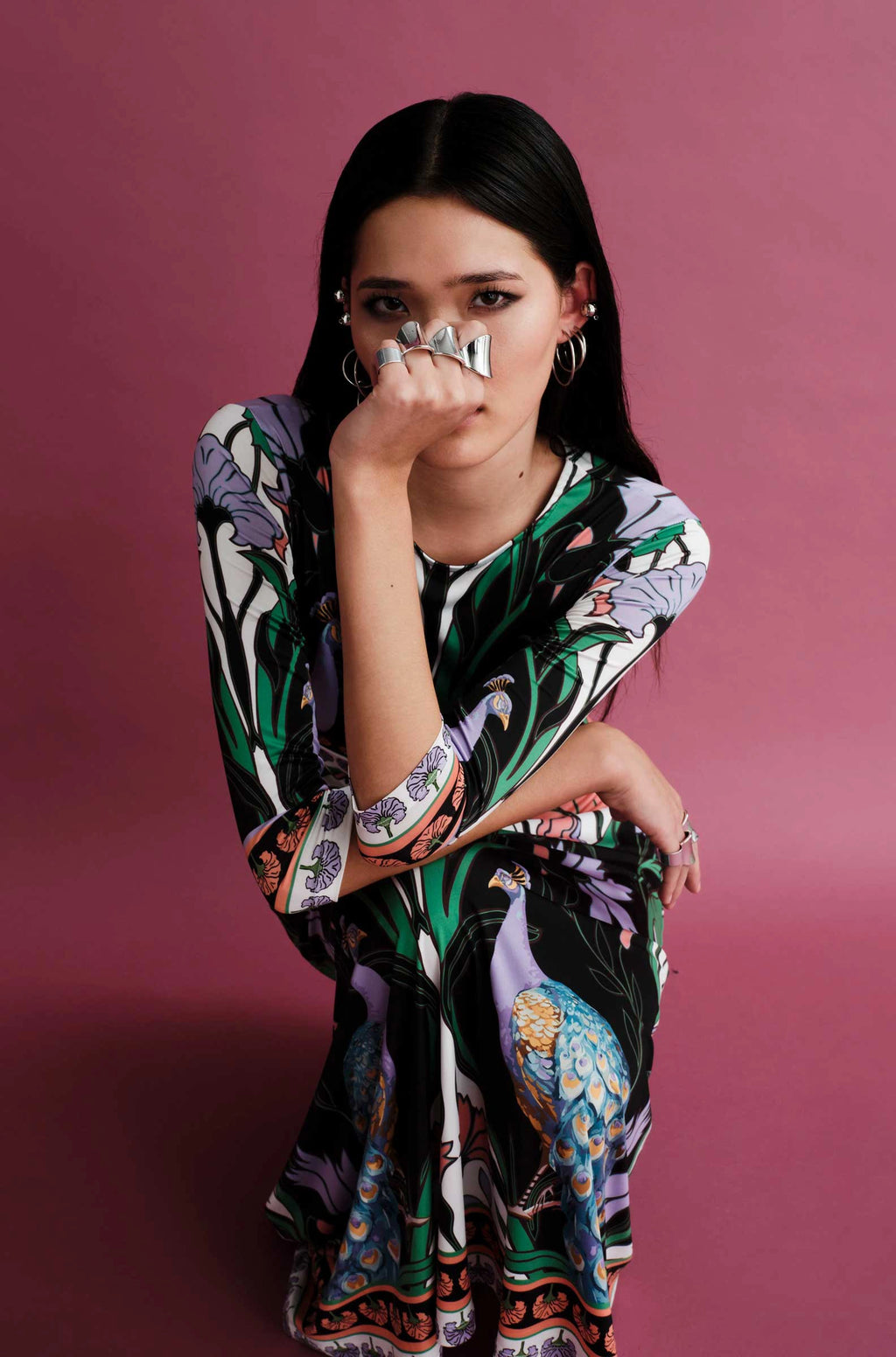 Peace And Chaos Nostalgia  Μακρύ Φόρεμα