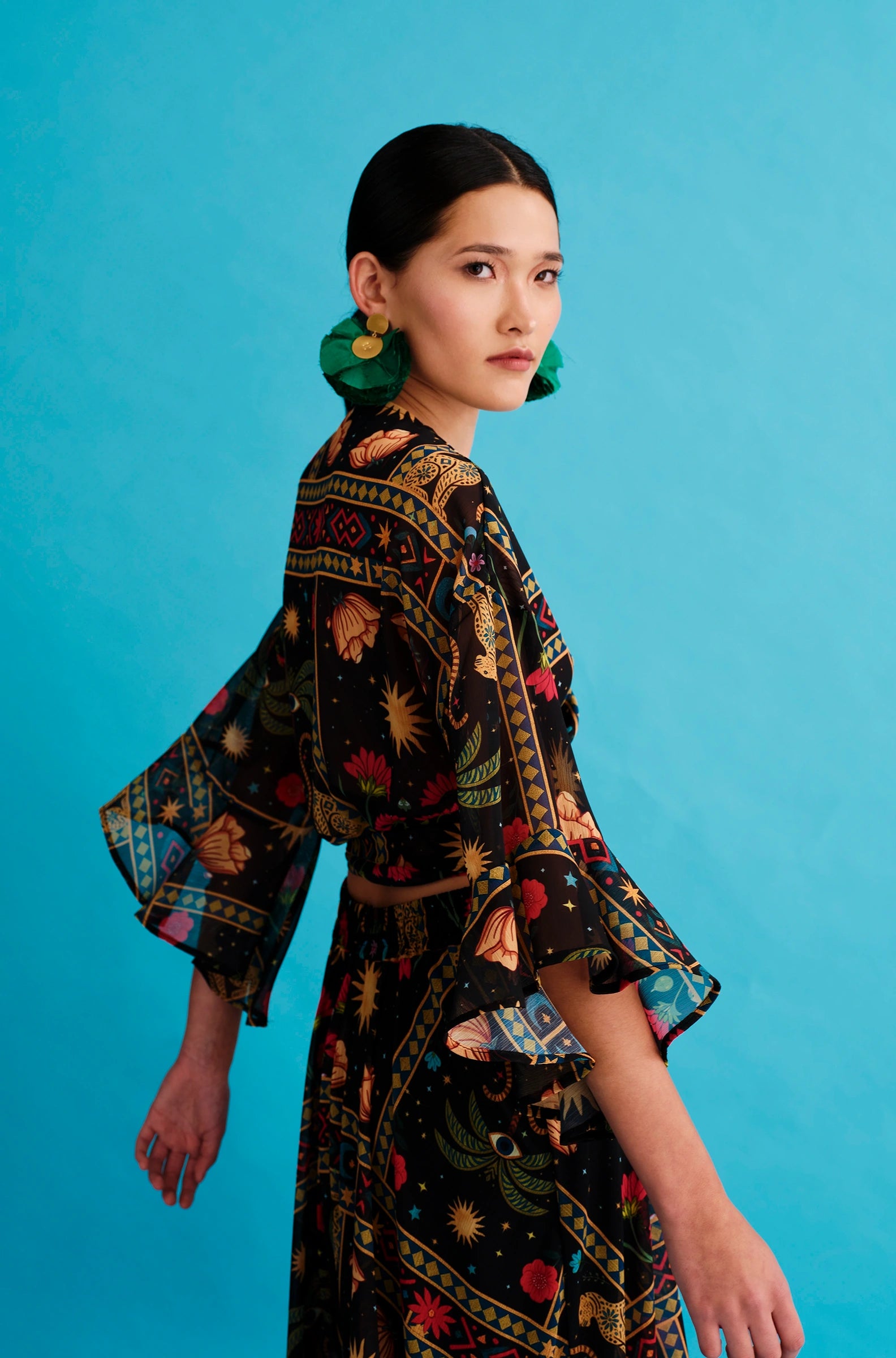 Peace And Chaos Eternity Wrap Μπλούζα