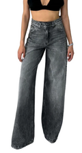Sac & Co Belen Wide Leg Stone Black