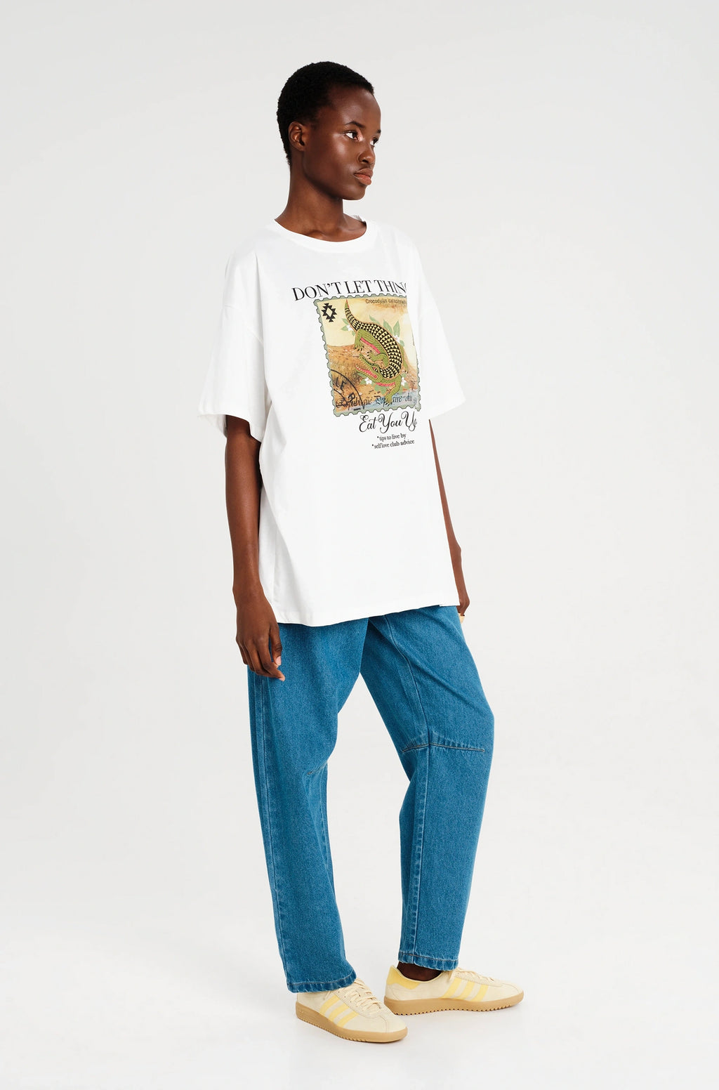 Peace And Chaos Reptile T-Shirt - Cotton