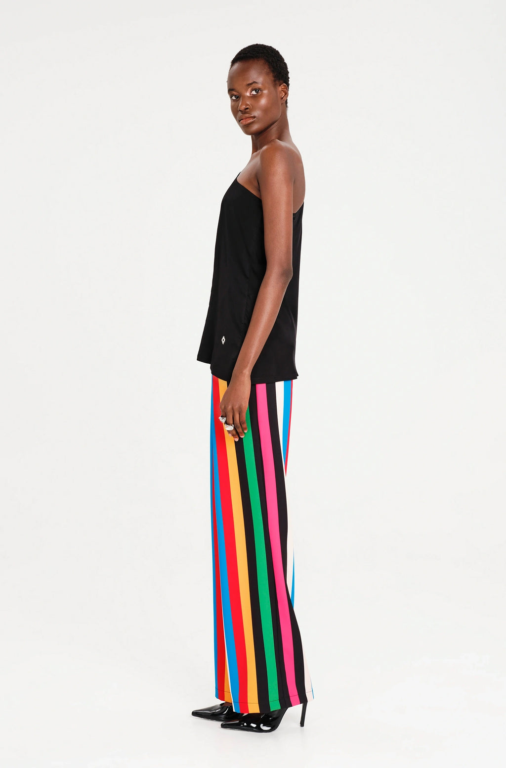 Peace And Chaos Hymn One Shoulder Top - Viscose
