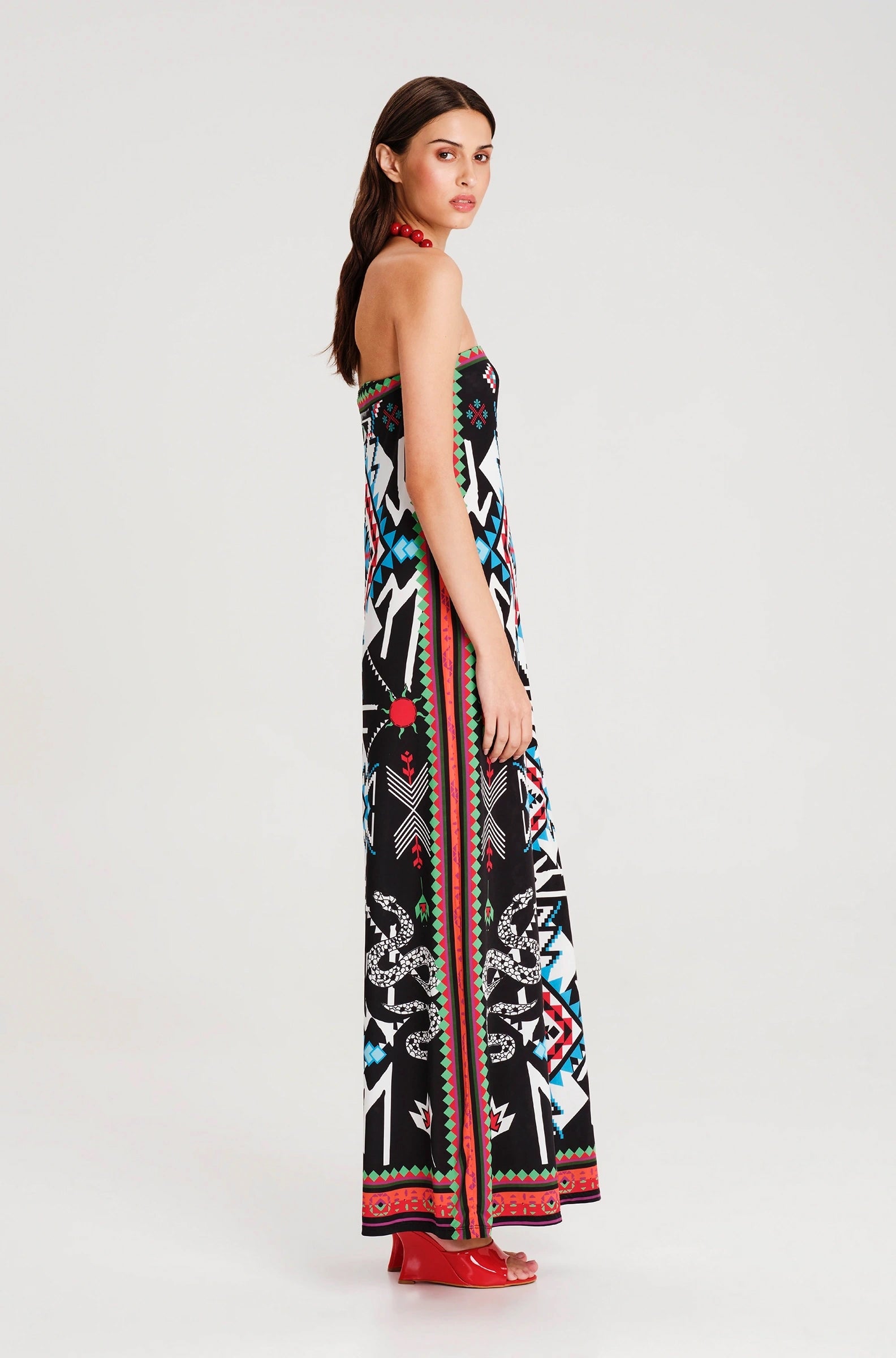 Peace And Chaos Treasure Strapless  Φόρεμα