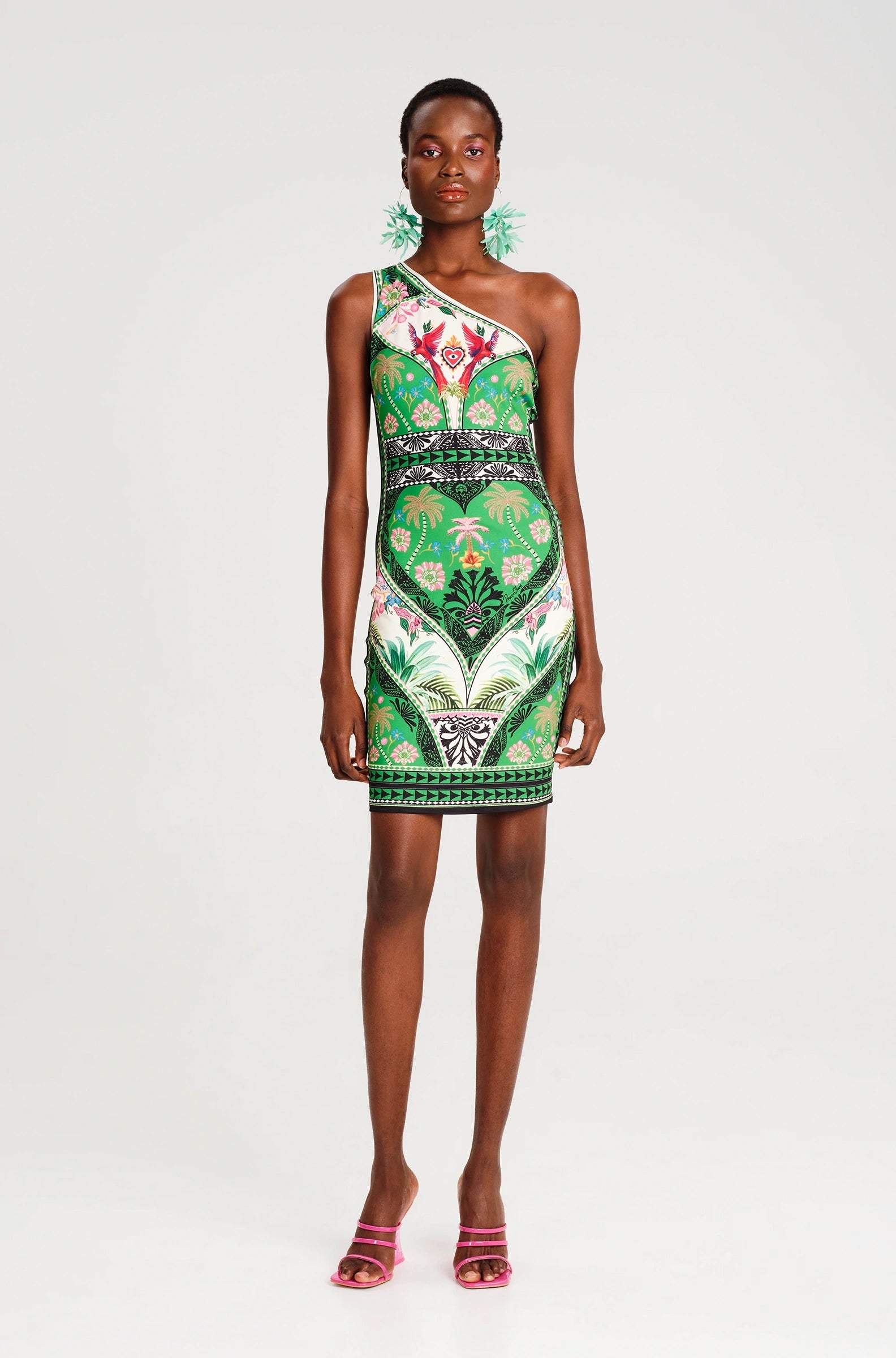 Peace And Chaos Oasis One Shoulder Bodycon Φόρεμα