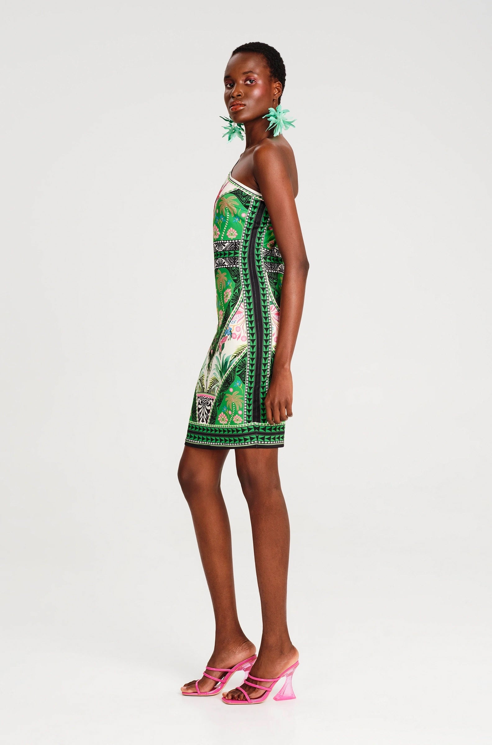 Peace And Chaos Oasis One Shoulder Bodycon Φόρεμα