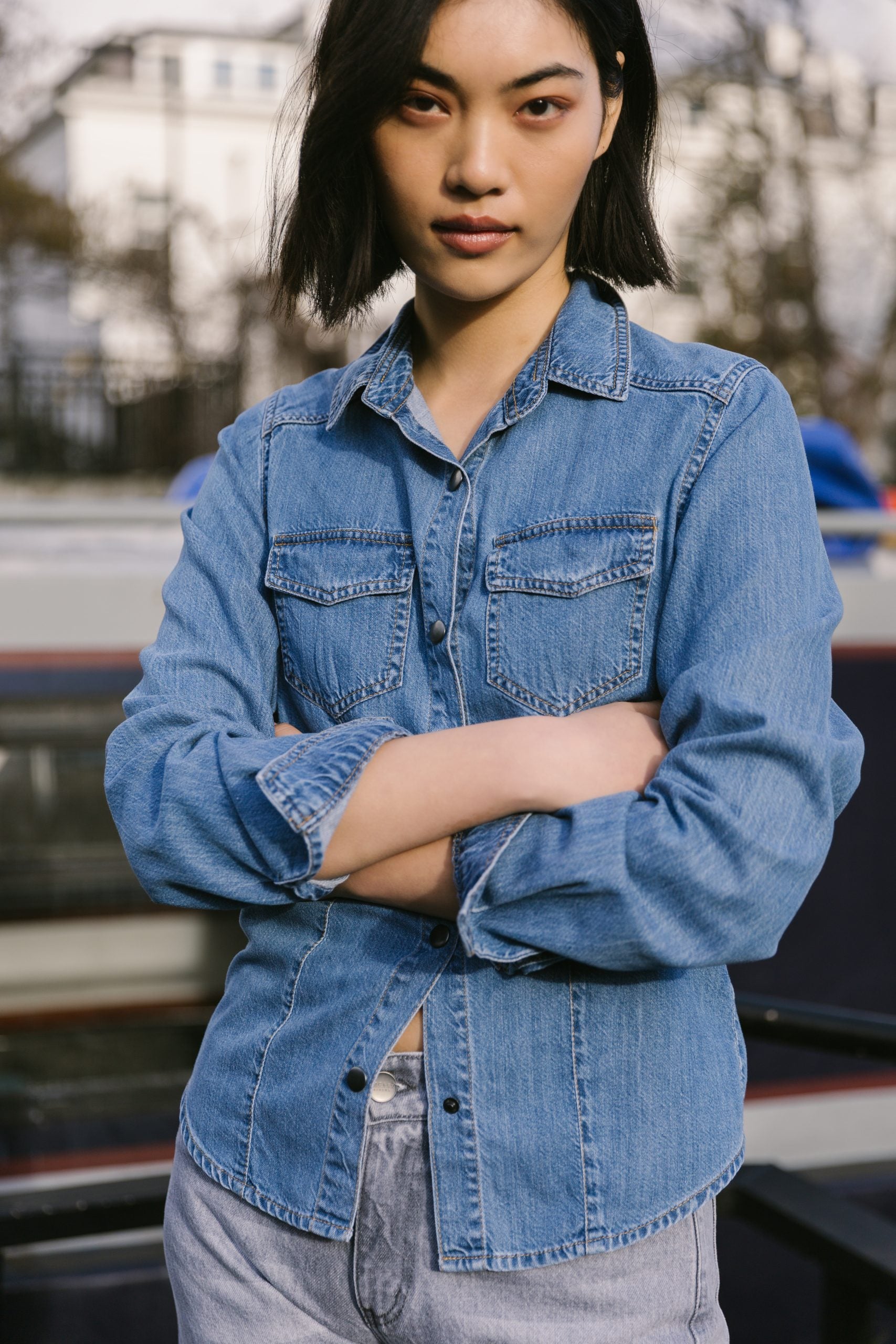 Sac & Co Roxy Πουκάμισο Denim