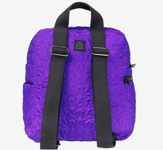Bleecker & Love - Stars Mini Purple Backpack