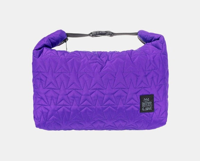 Bleecker & Love - Stars Purple Lunch Bag