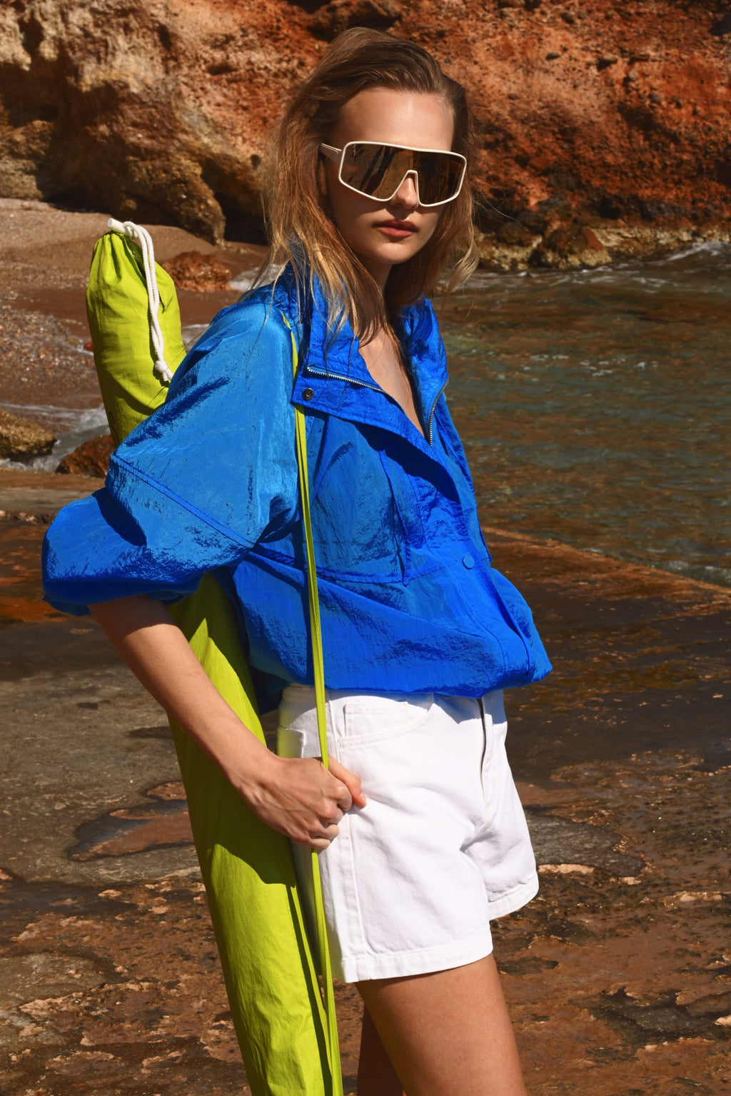 Sac & Co Maira Denim Σορτς