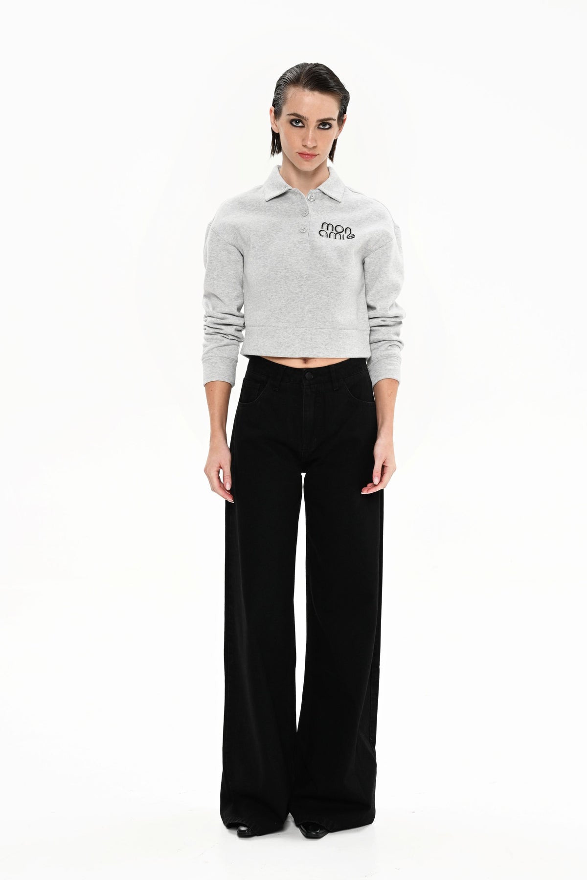 Sac & Co Belen Wide Leg (Μαύρο)