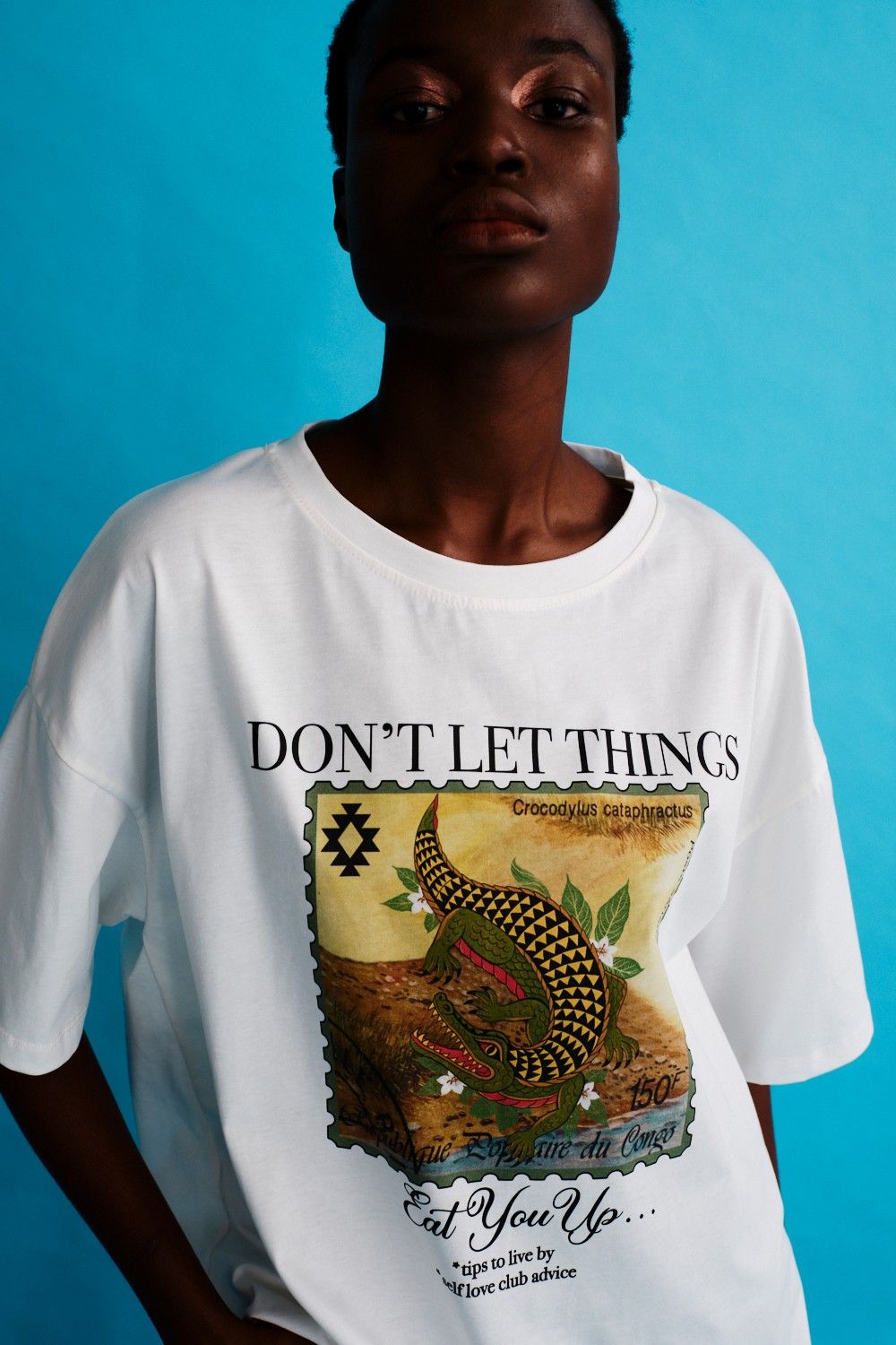 Peace And Chaos Reptile T-Shirt - Cotton