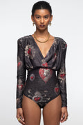 Peace And Chaos Elisium Bodysuit - Lurex