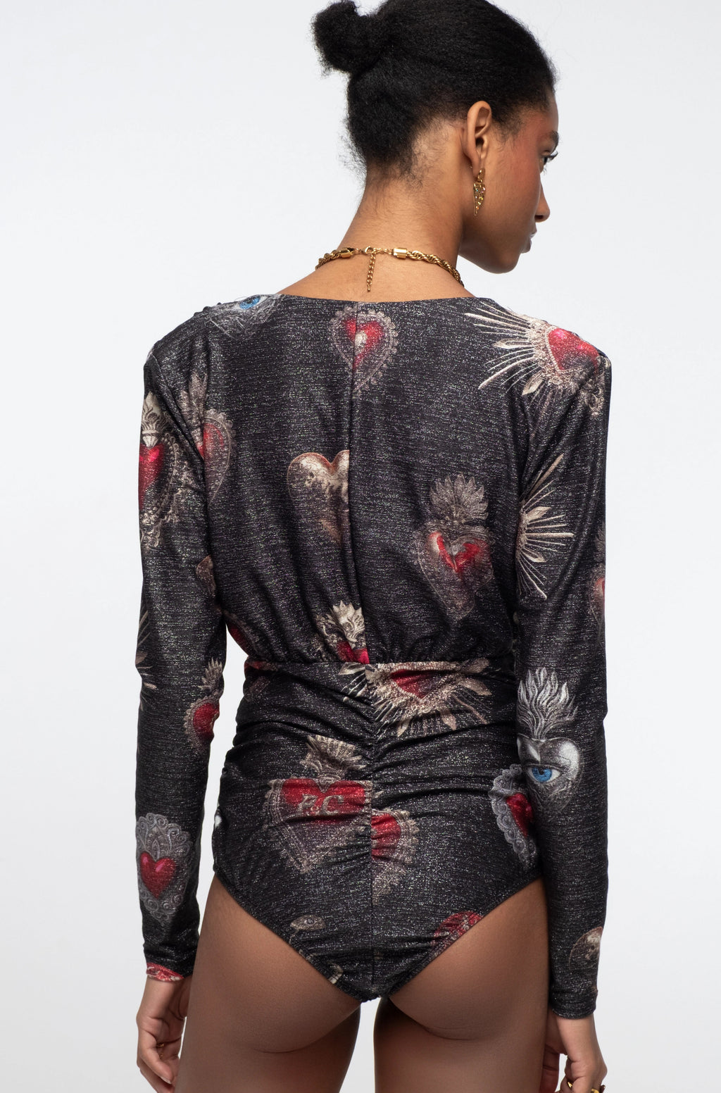 Peace And Chaos Elisium Bodysuit - Lurex