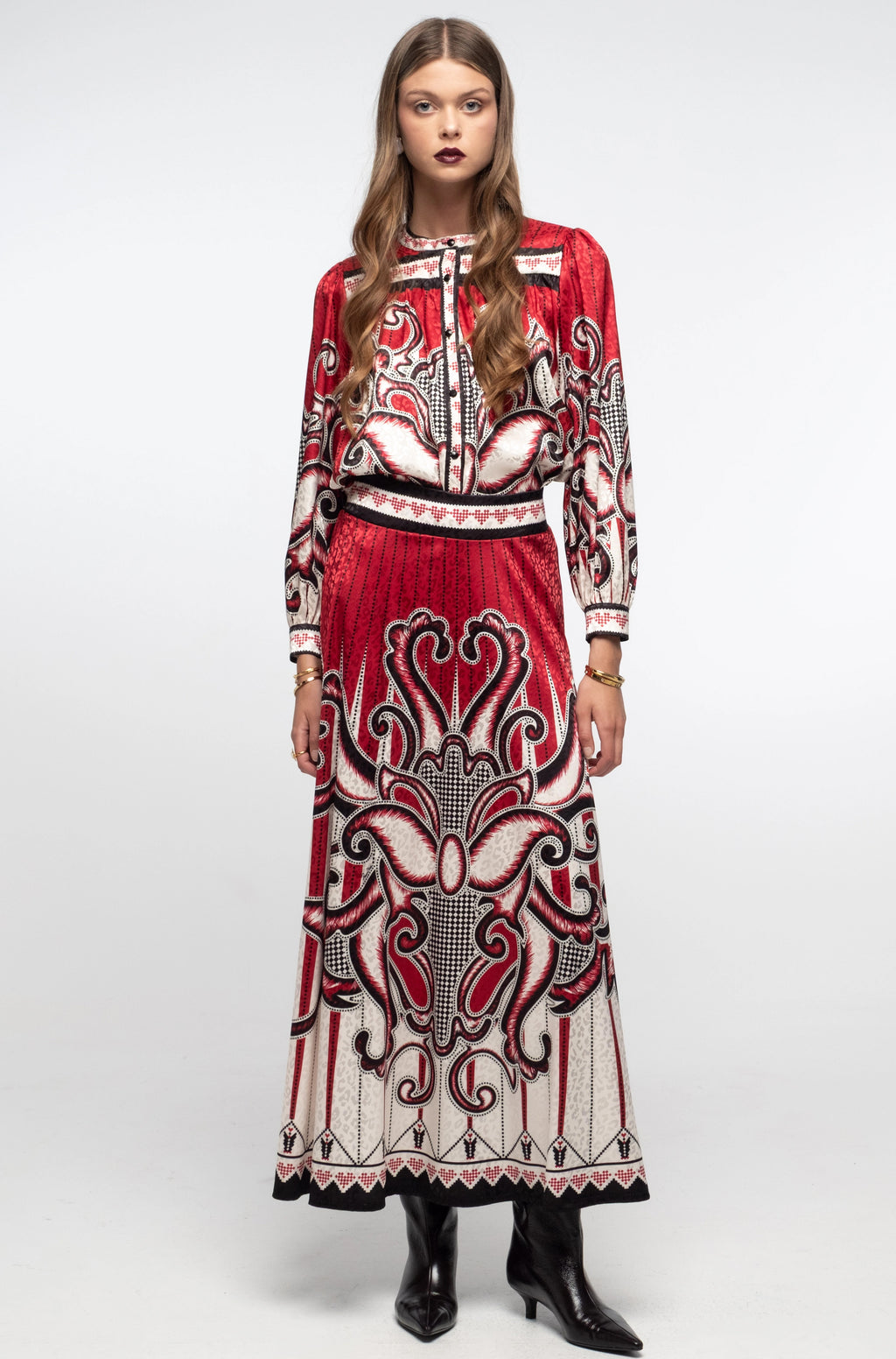 Peace And Chaos Alchemy Μακριά Φούστα - Jacquard