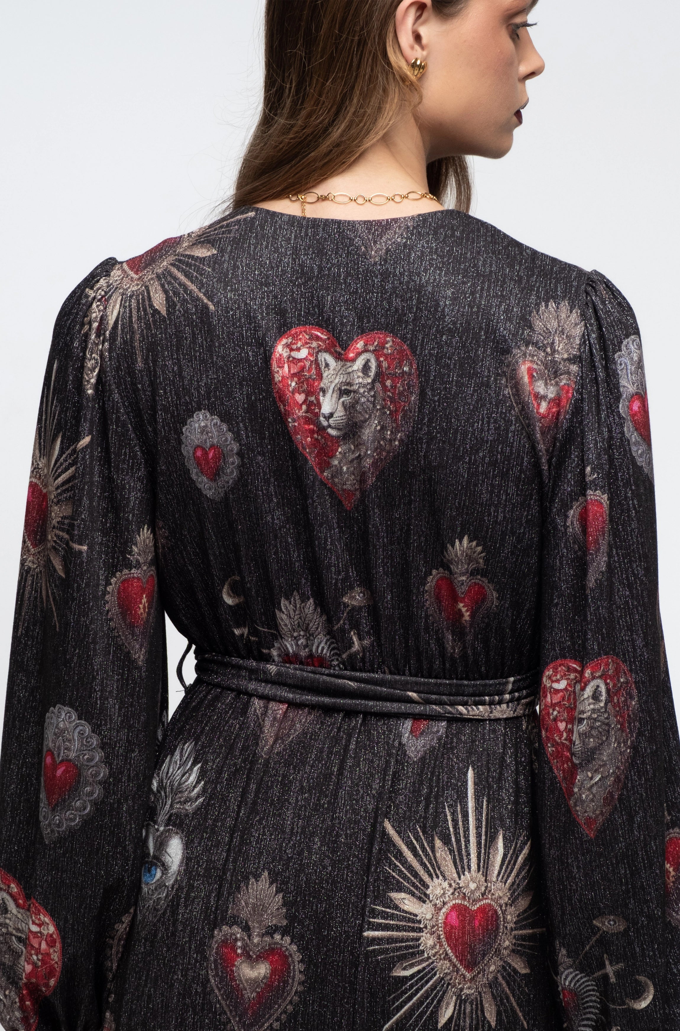 Peace And Chaos Elisium Wrap Φόρεμα - Lurex