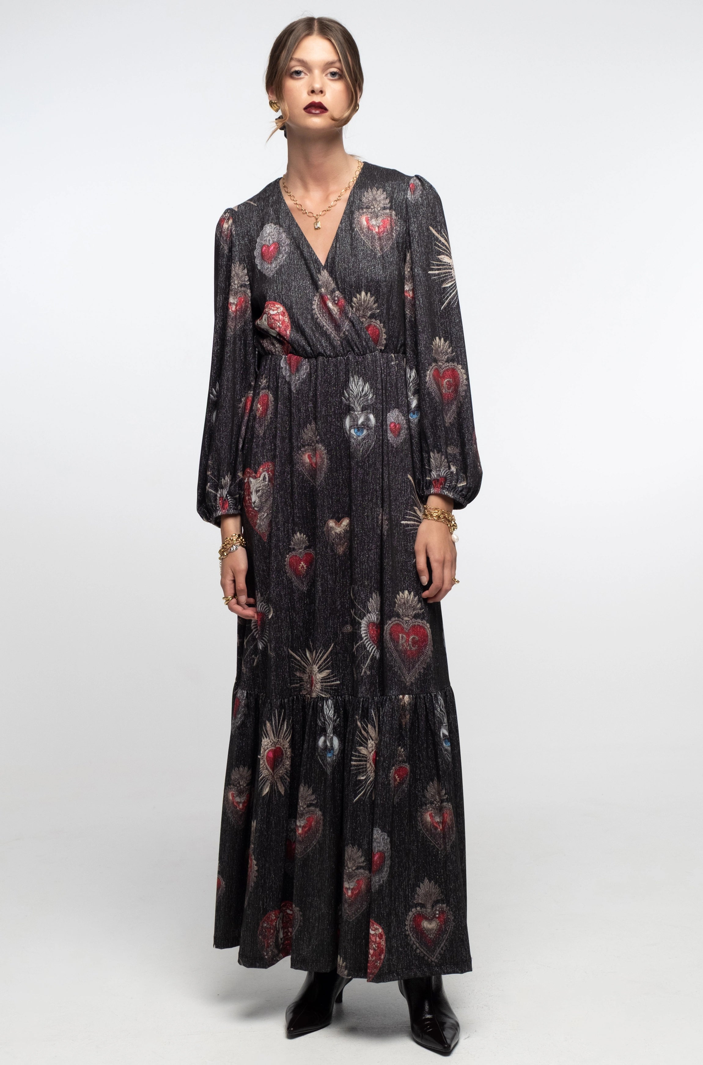 Peace And Chaos Elisium Wrap Φόρεμα - Lurex