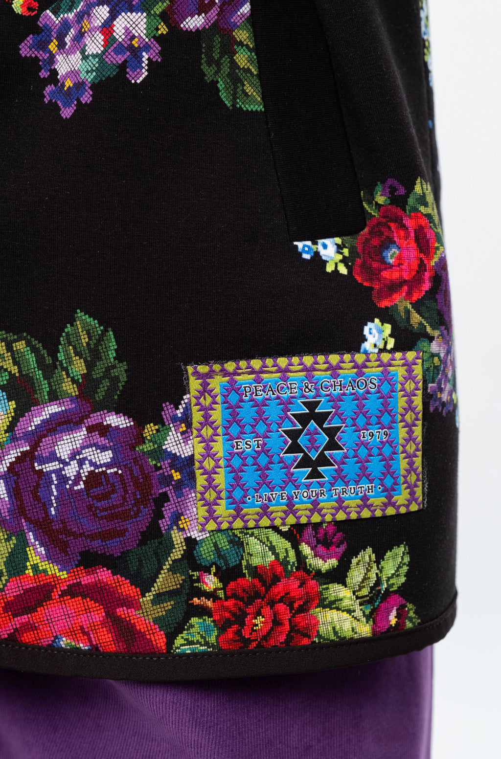 Peace And Chaos Bouqouet Waistcoat - Βαμβακερό