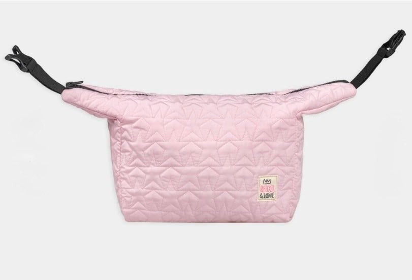 Bleecker & Love - Stars Baby Pink Lunch Bag