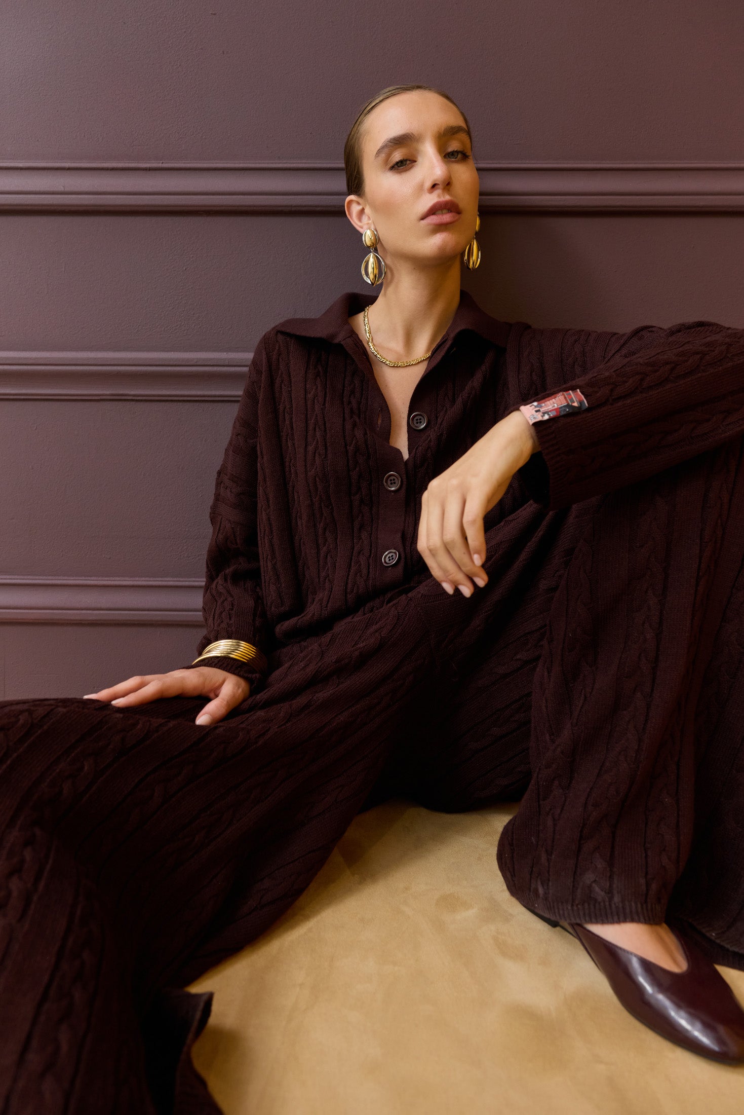 Hemithea Olivia Ζακέτα (Καφέ)