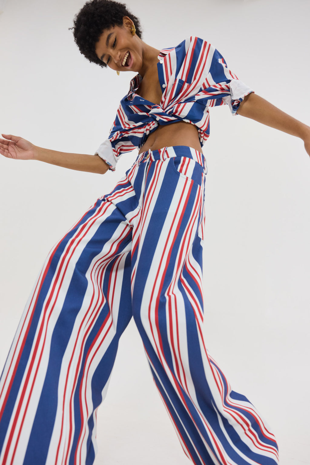 Hemithea Salem Denim Παντελόνι (Nautica Stripes)