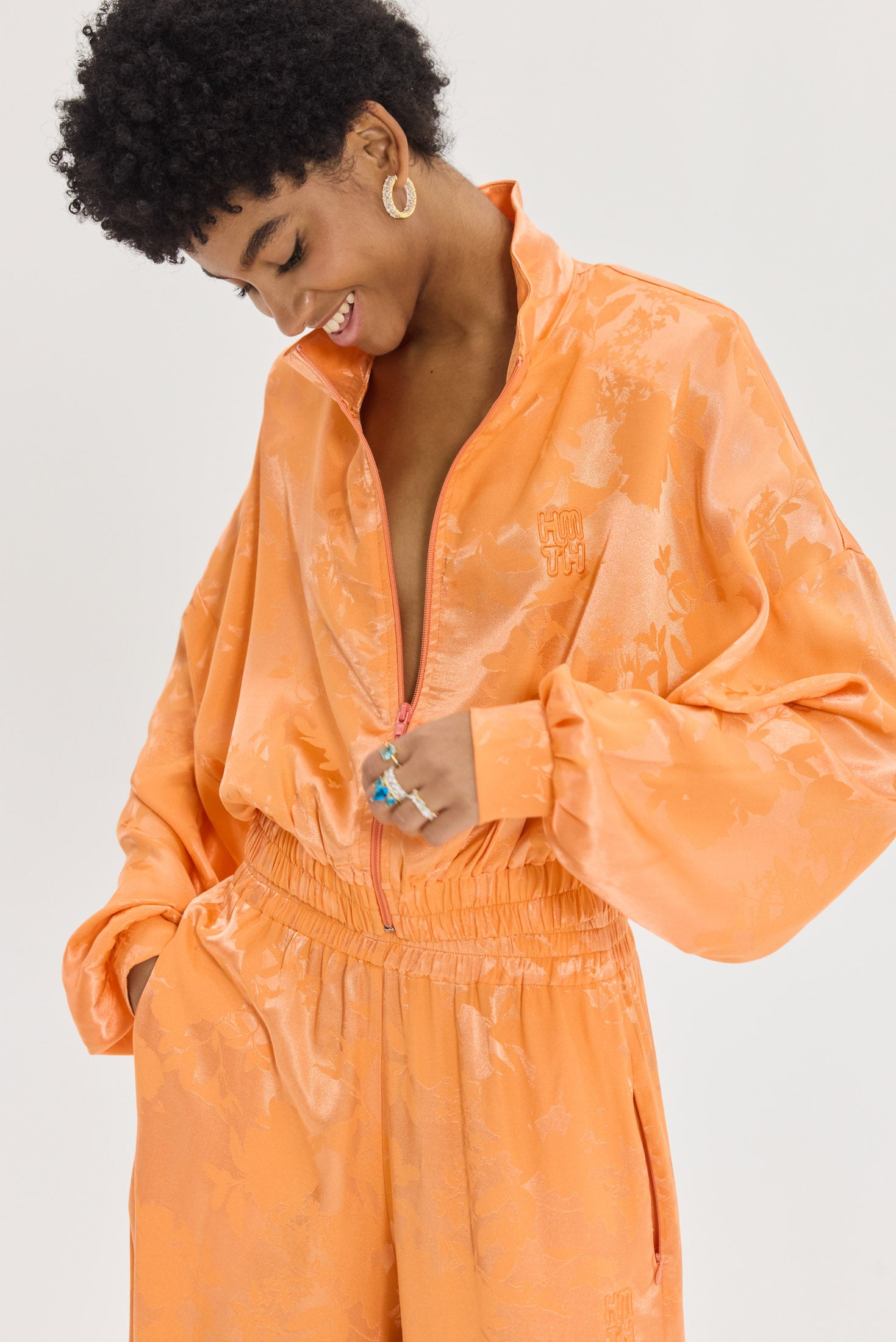 Hemithea Sweet Τζακετ (Πορτοκαλί)