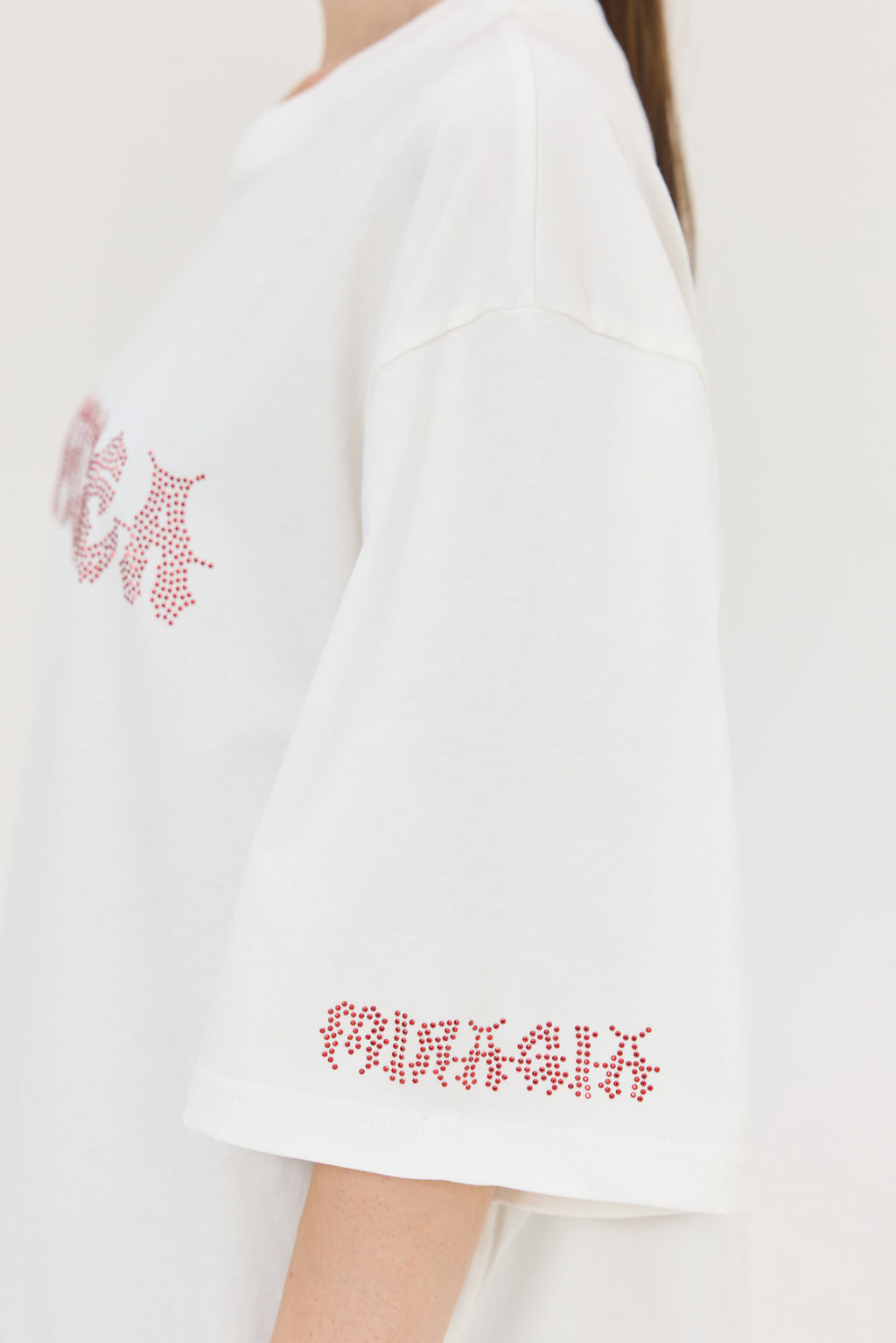 Hemithea Cheetah Off White T-Shirt (Metal Vibes)