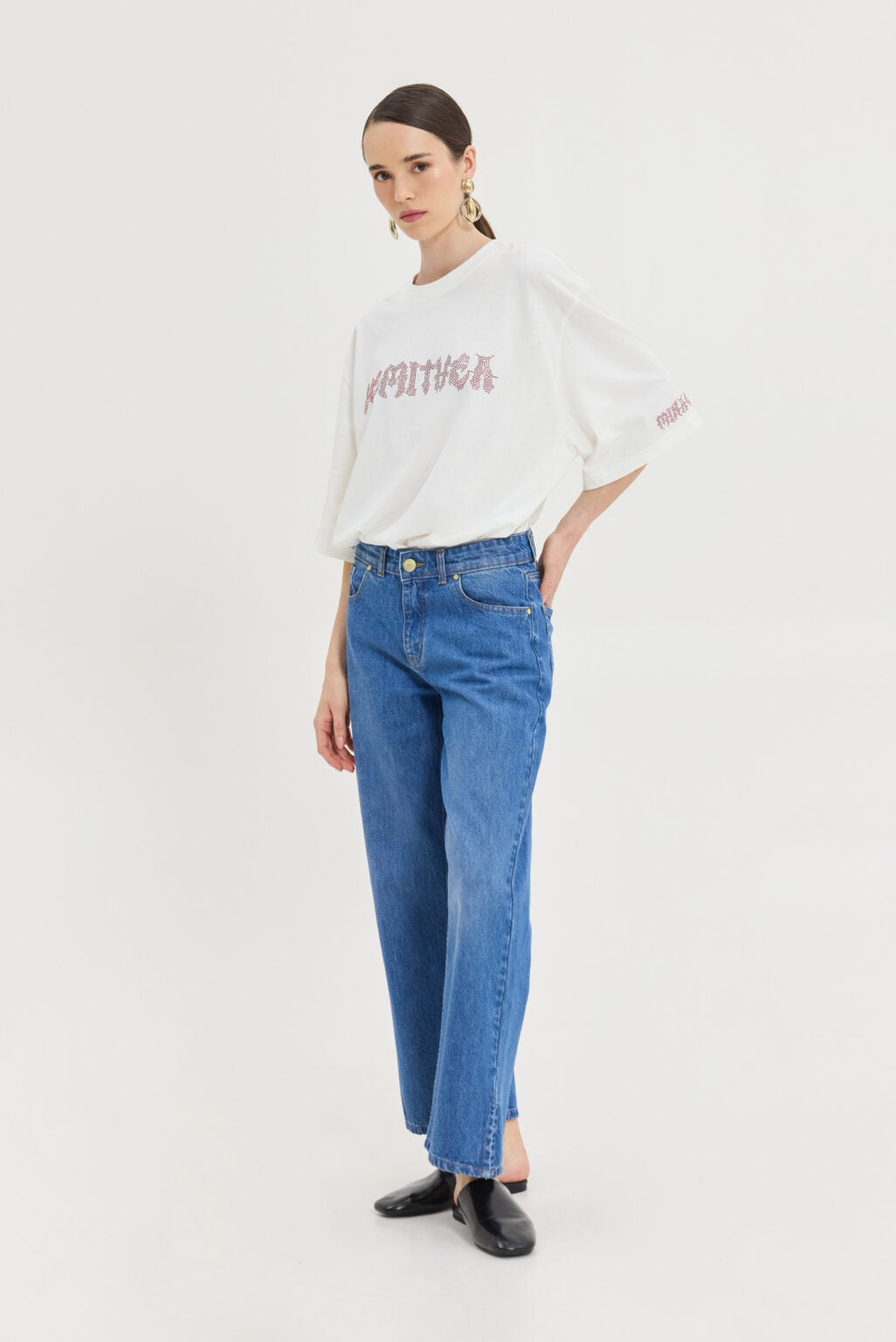 Hemithea Cheetah Off White T-Shirt (Metal Vibes)