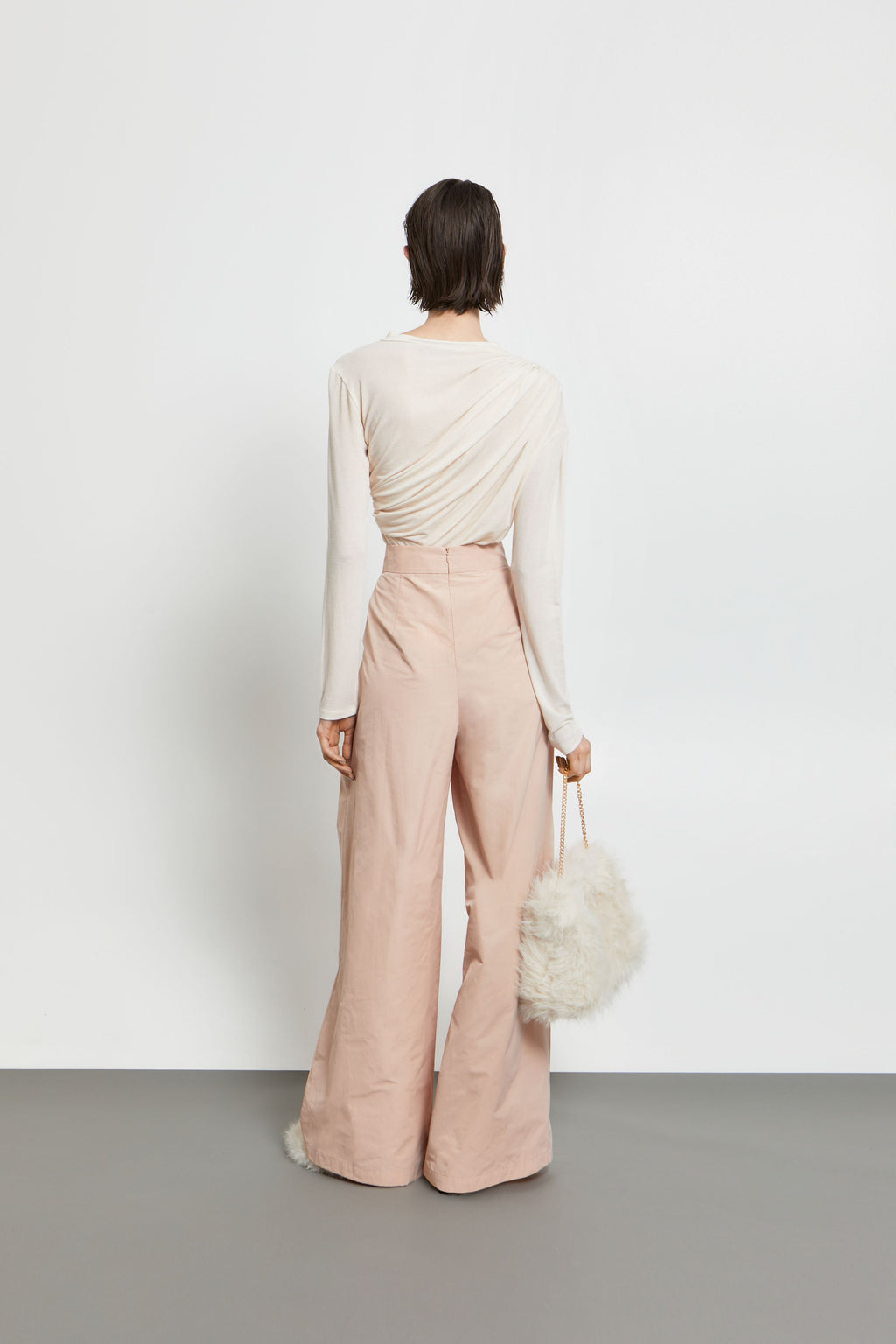 Ioanna Kourbela  "Fleeting Thoughts" Longsleeve Draped Jumper